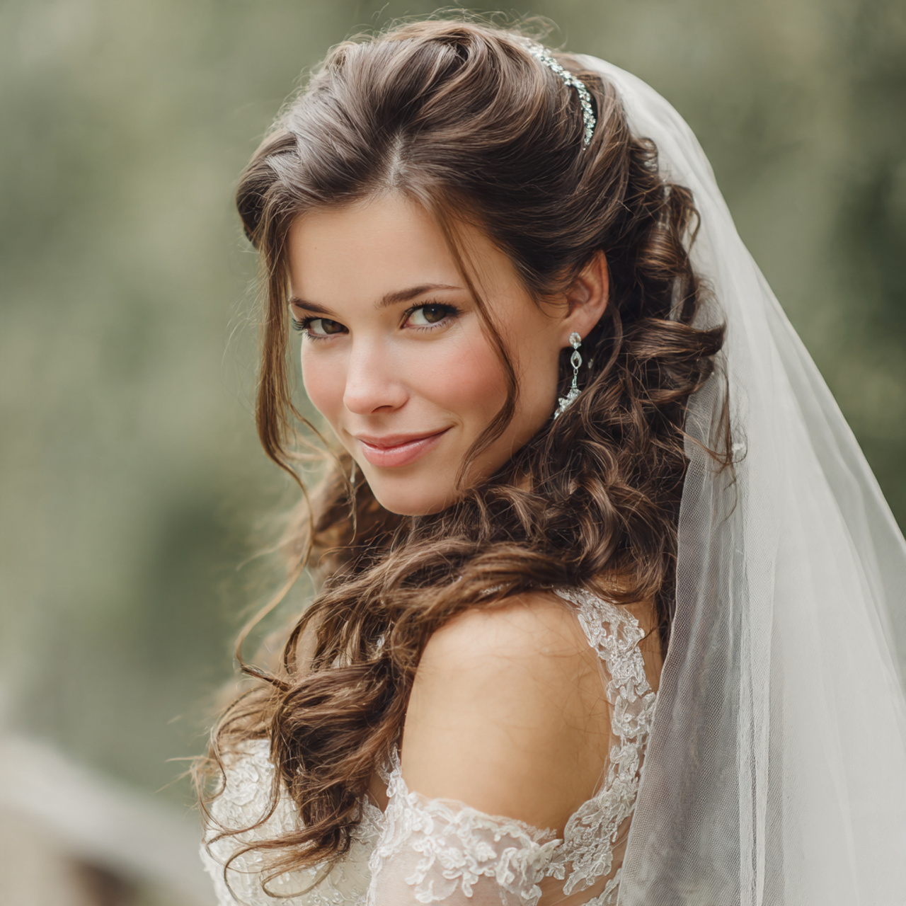 an attractive and good looking bridal with the 1 1