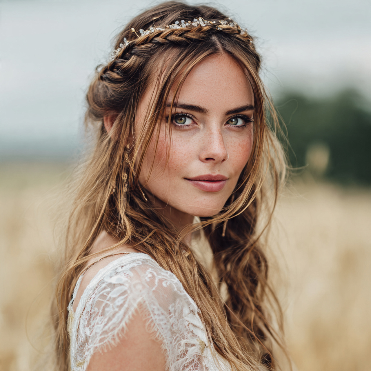 an attractive and good looking women with the 1 1