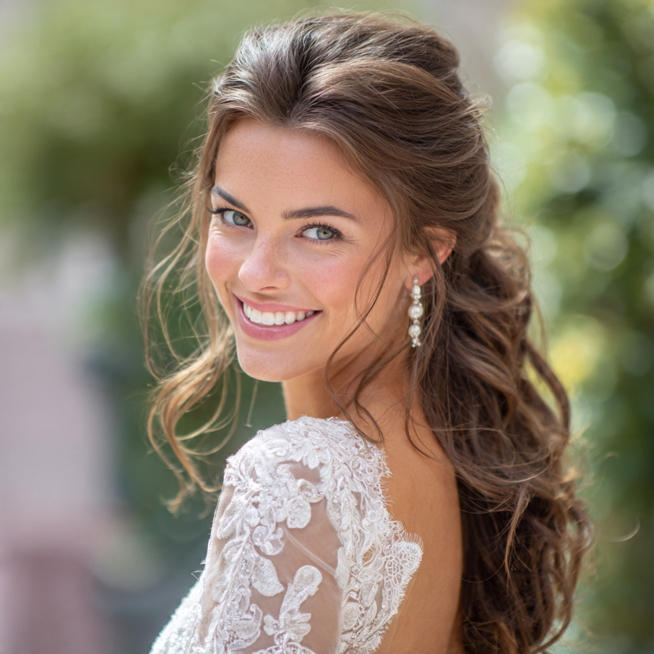 an attractive and good looking women with the 14