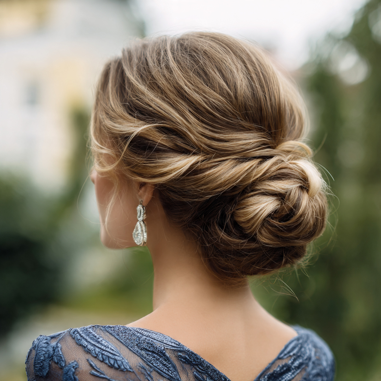 Wedding Updos for Medium Hair: 12 Elegant & Practical Styles 1 an attractive and good looking women with the 15