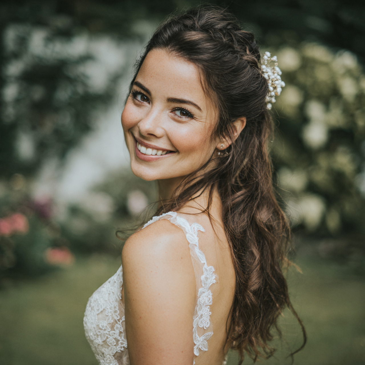 an attractive and good looking women with the 5 1