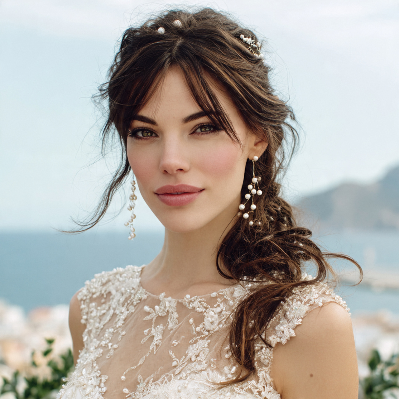 an attractive and good looking women with the 5