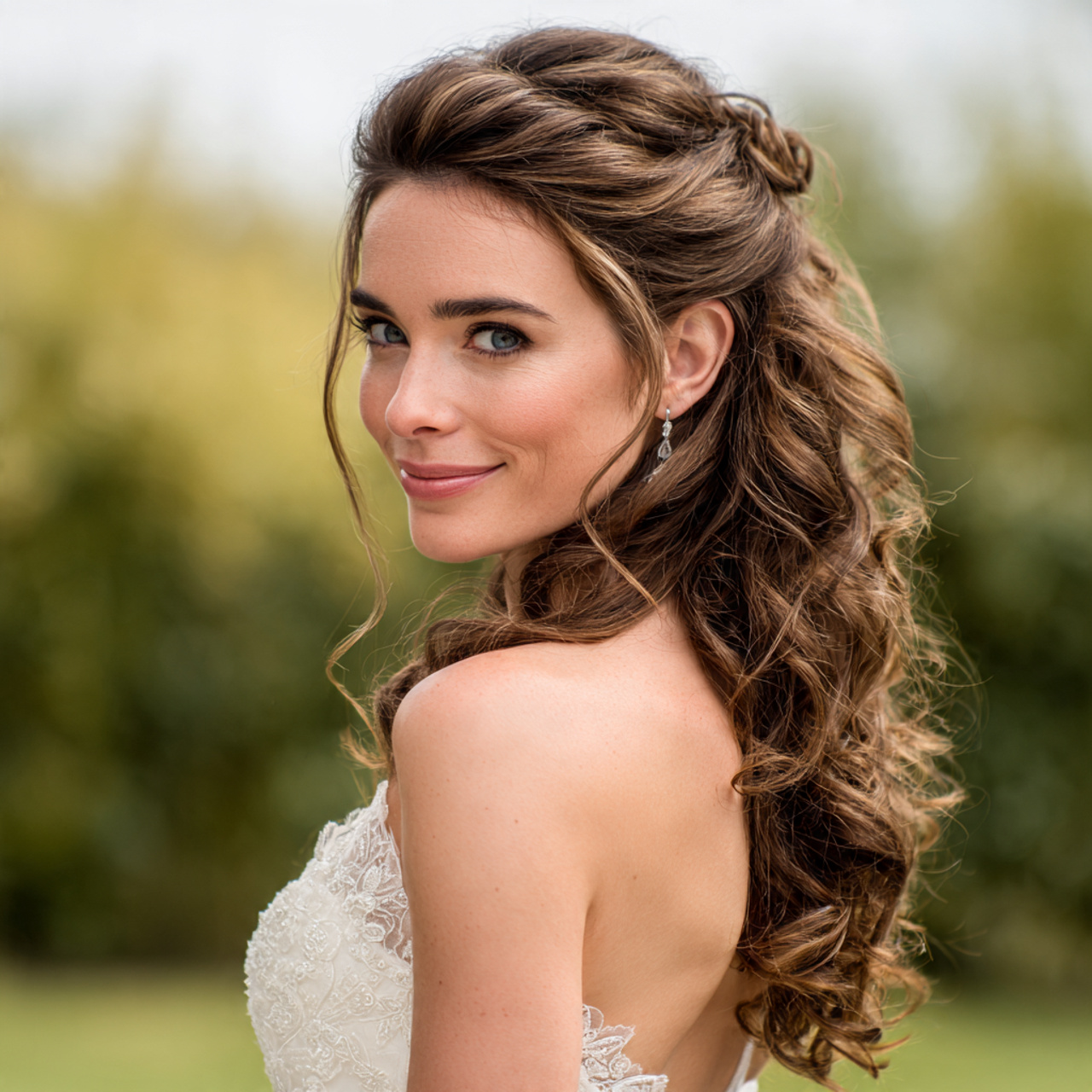 an attractive and good looking women with the 6 1