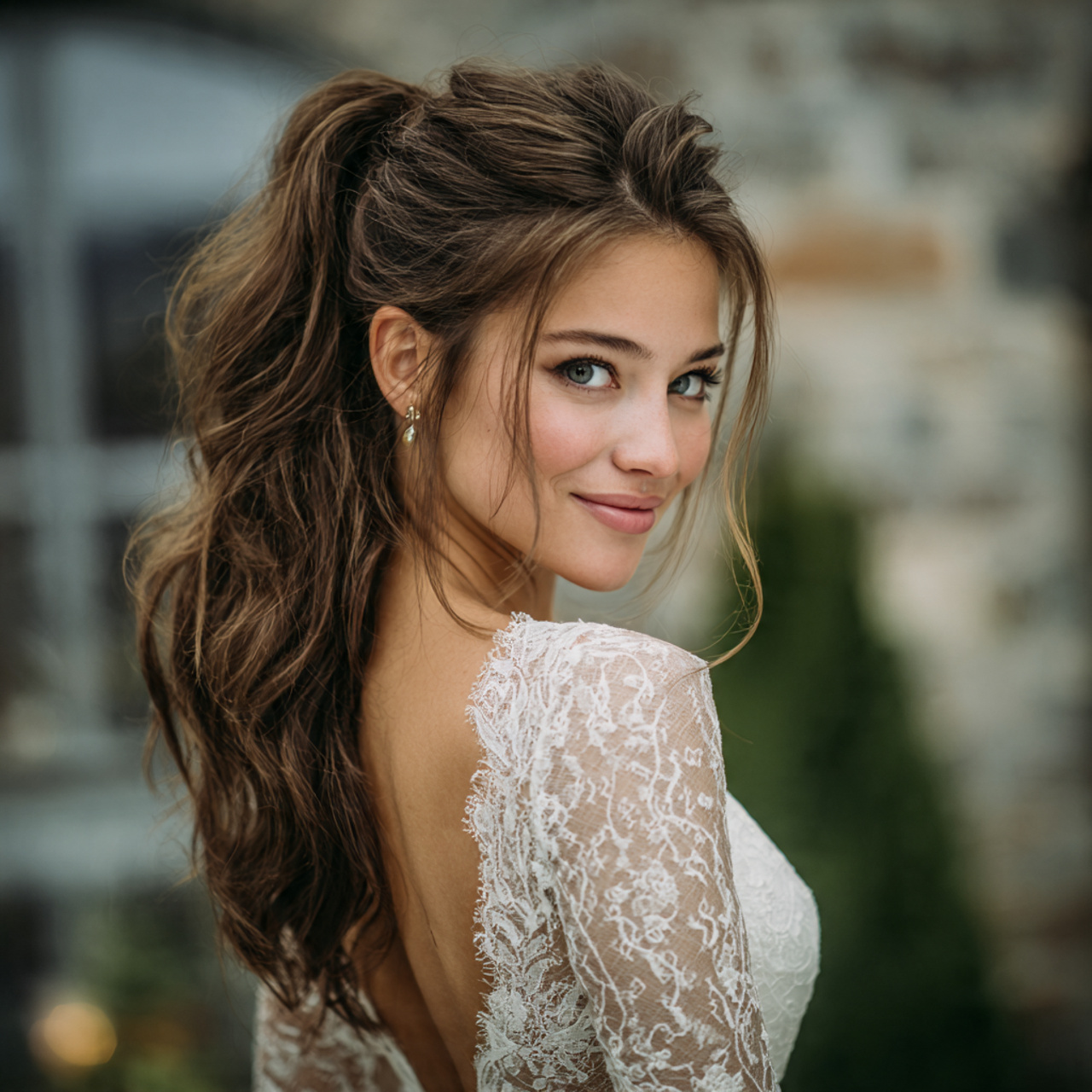 an attractive and good looking women with the 9 1