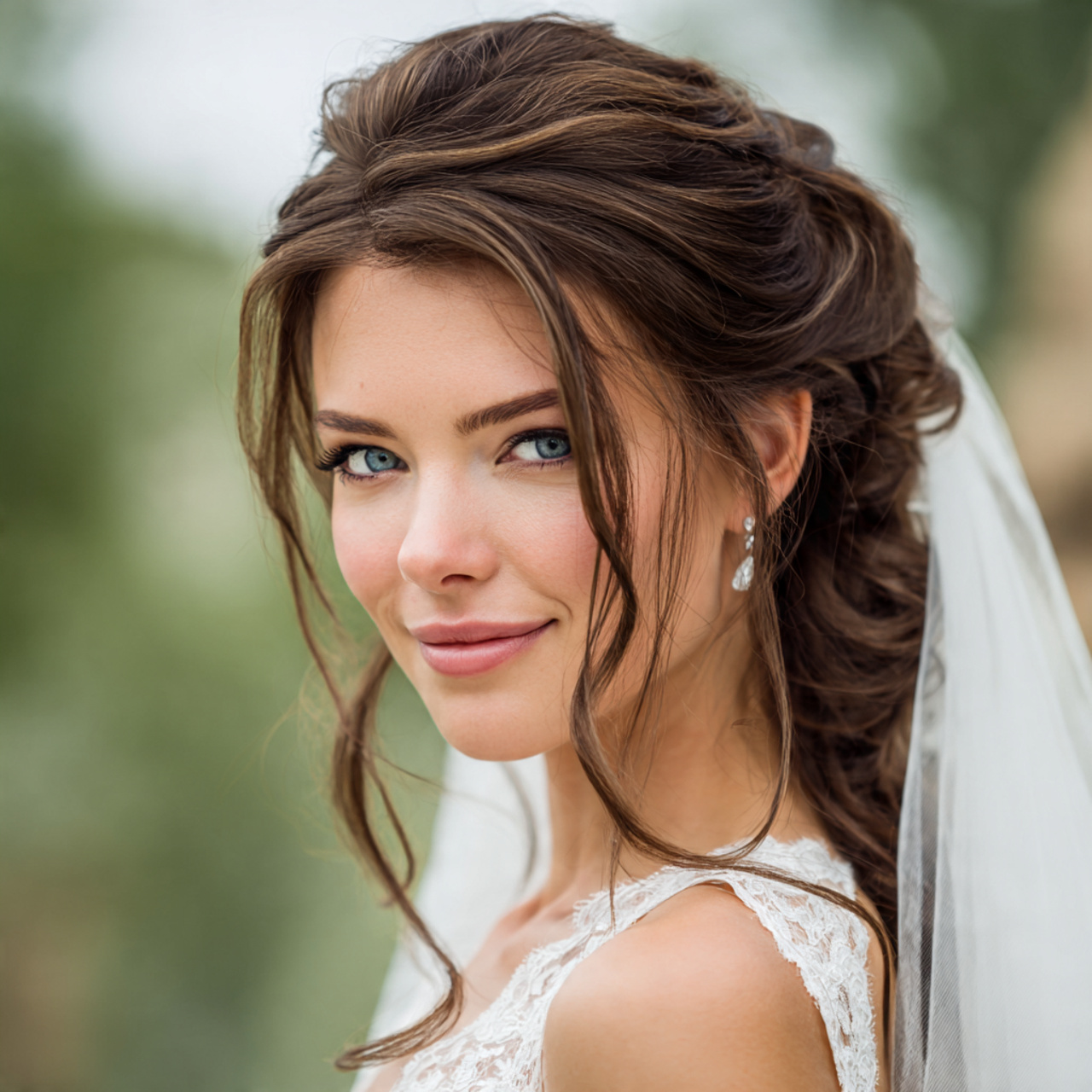 an attractive and good looking women with the 9