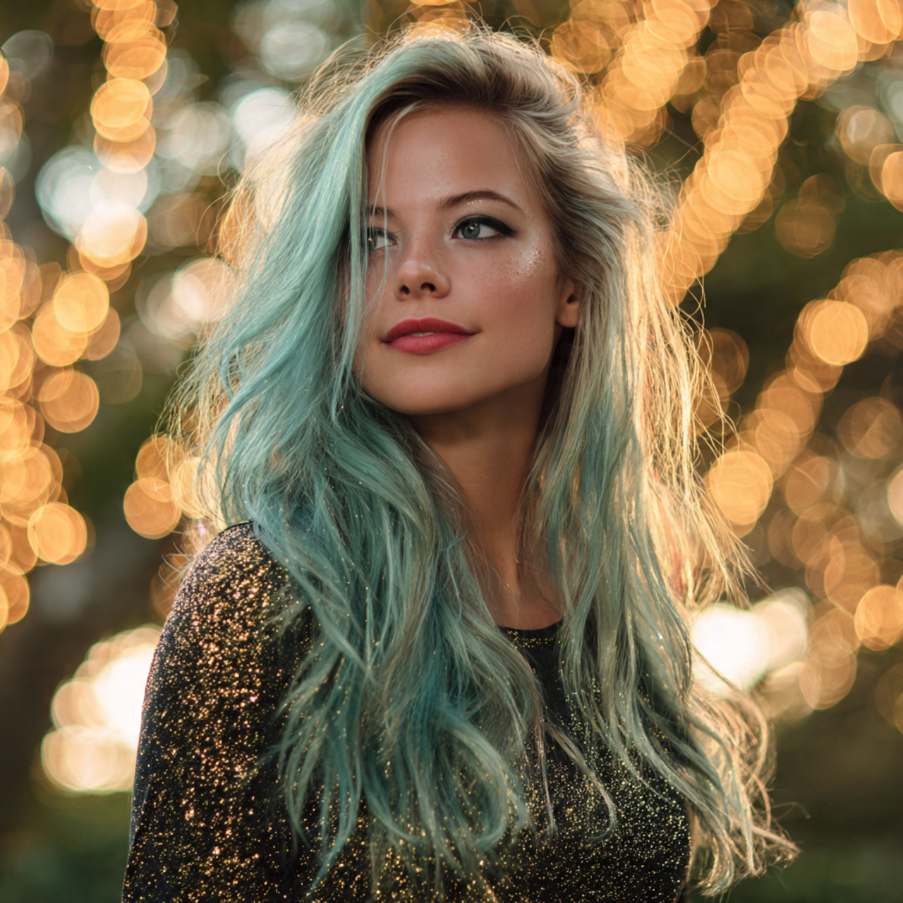 25 Ultimate Halloween Hair Ideas: Best Transformations 17 an attractive lady with high points with