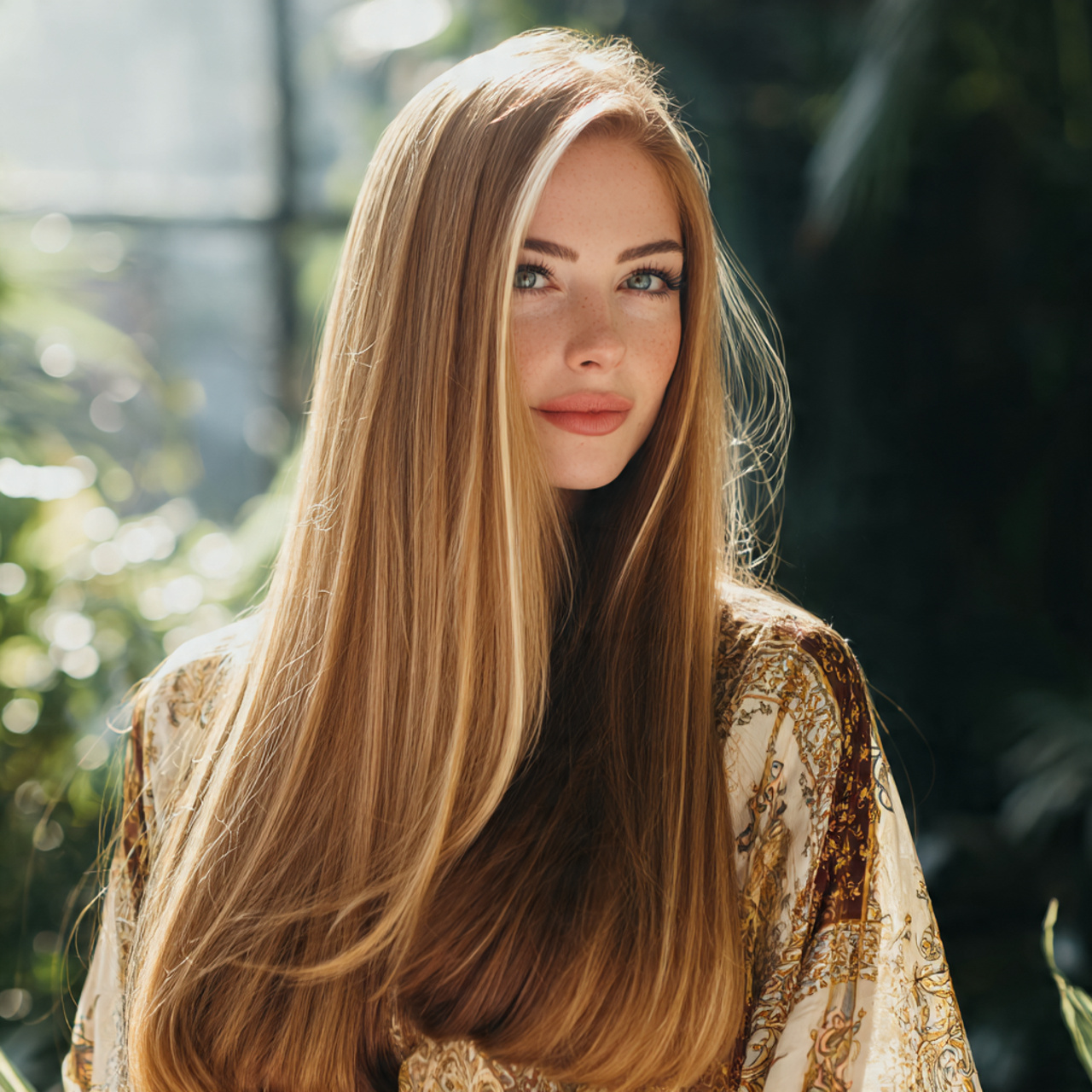 25 Ultimate Halloween Hair Ideas: Best Transformations 16 an attractive lady with long straight hair