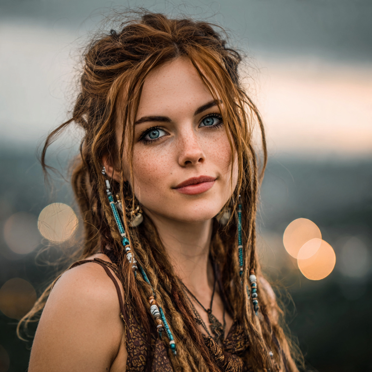 25 Ultimate Halloween Hair Ideas: Best Transformations 18 an attractive lady with messy braids with