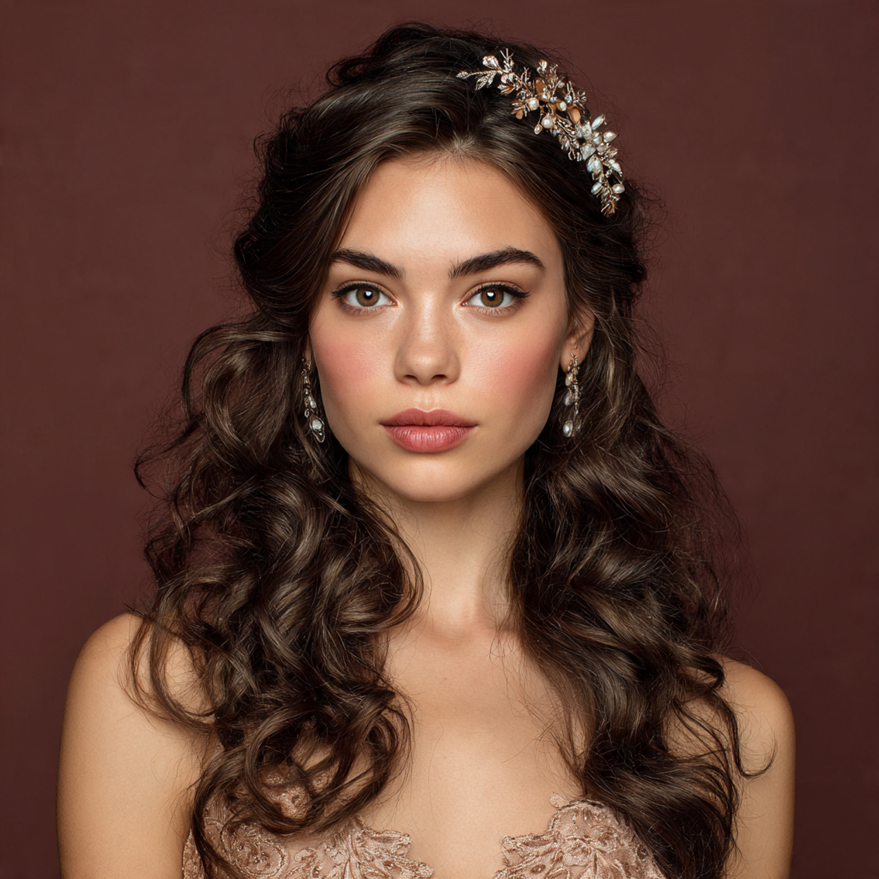 25 Ultimate Halloween Hair Ideas: Best Transformations 5 an attractive lady with natural wave crown