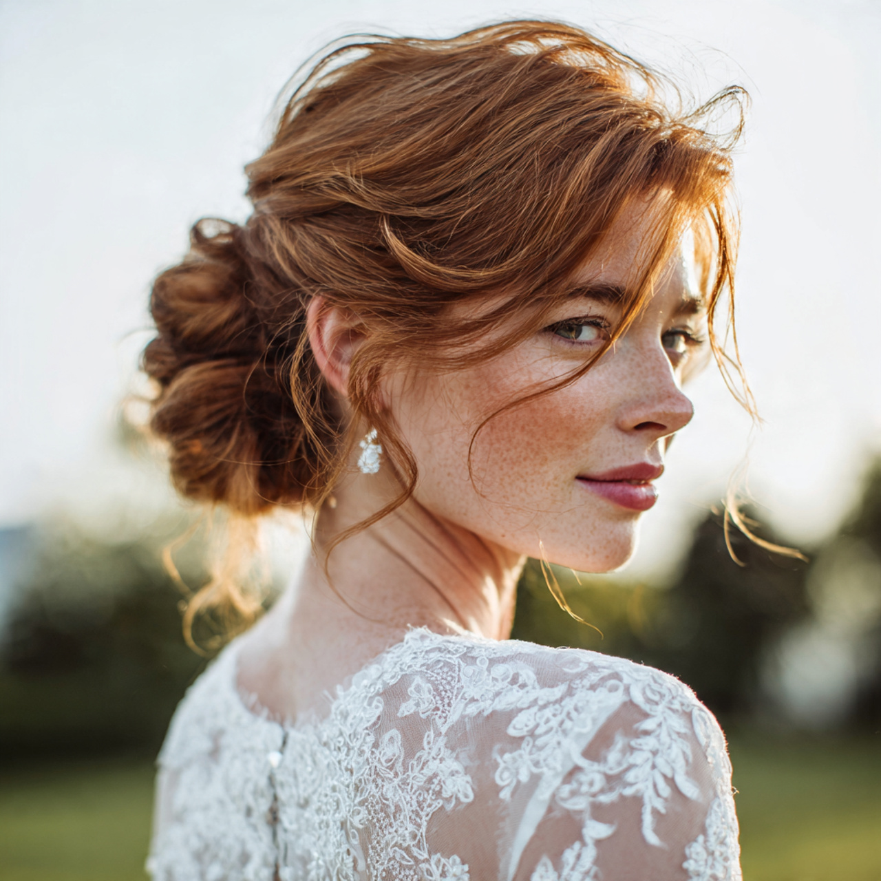 an attractive women with the low double