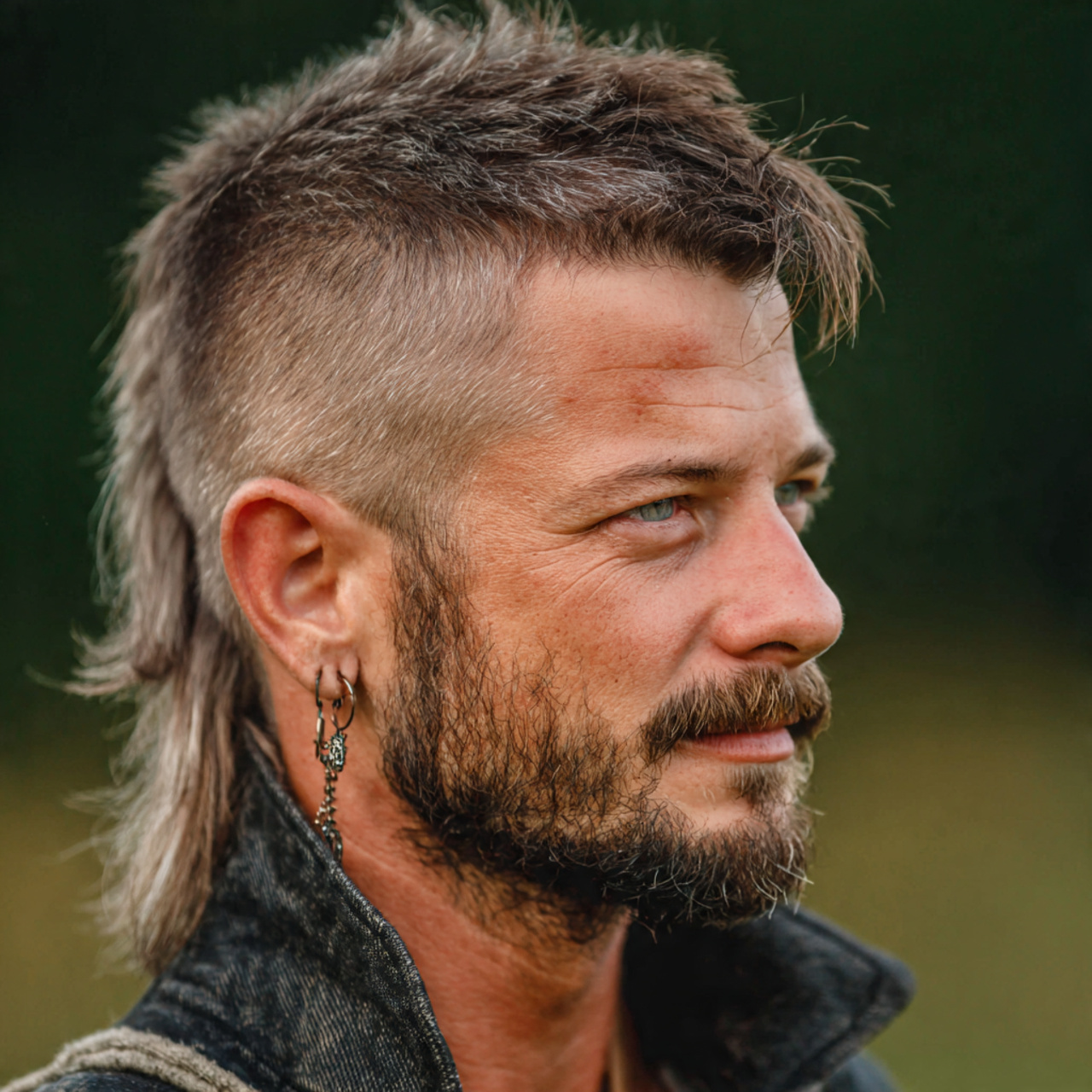 Mullet Wolf Cut: 20 Bold Ideas to Redefine Your Edge 8 attractive men with short wolf mullet for