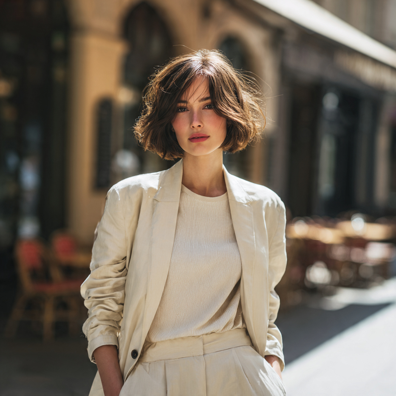 high quality full body urban fashion photo of a