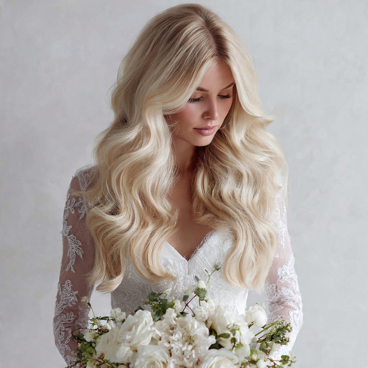 14 Romantic Wedding Hair to Make Your Day Most Memorable 1 romantic wedding classic soft waves