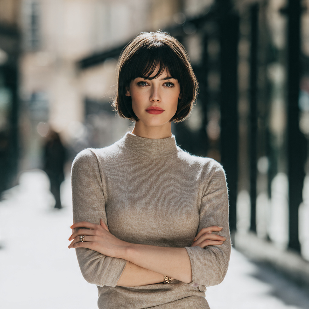 ultra realistic full body lifestyle portrait of a woman