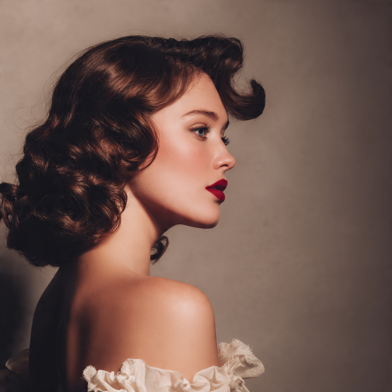 Vintage Wedding Hair: 15 Timeless Styles for a Beautiful Wedding Look 3 Vintage Wedding Hair