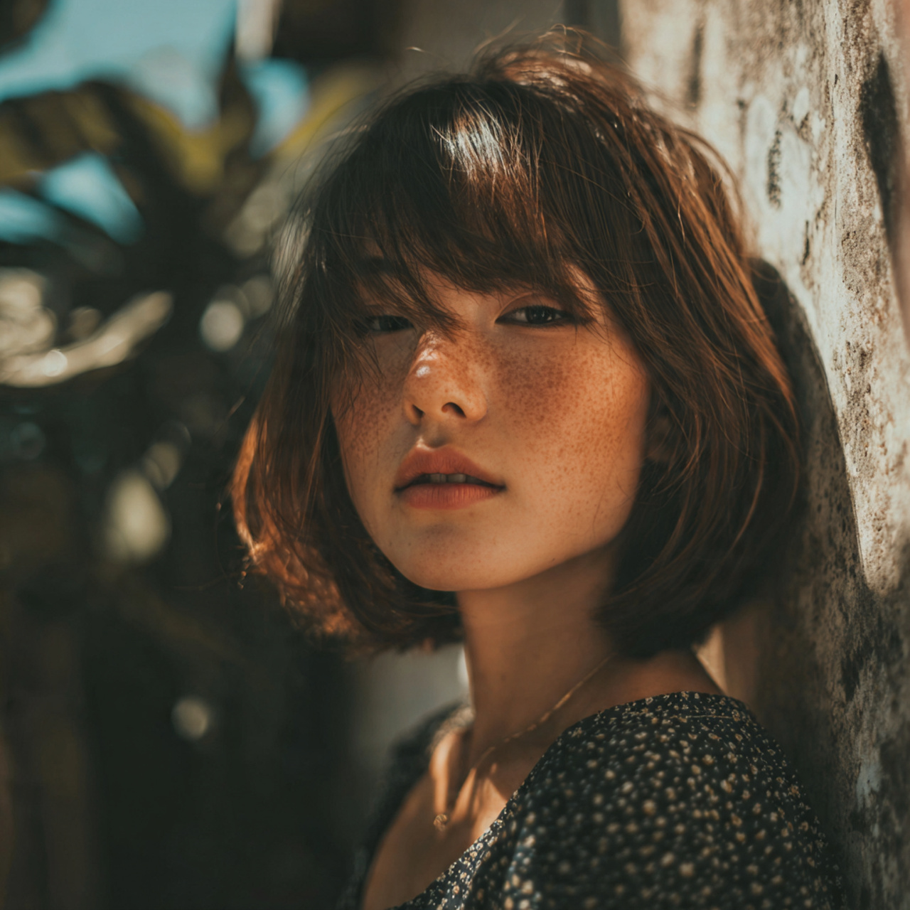 15 Soft & Trendy Hush Cut Hair Medium Ideas for Modern Style 1 an attractive women with outdoor view having soft 1 1