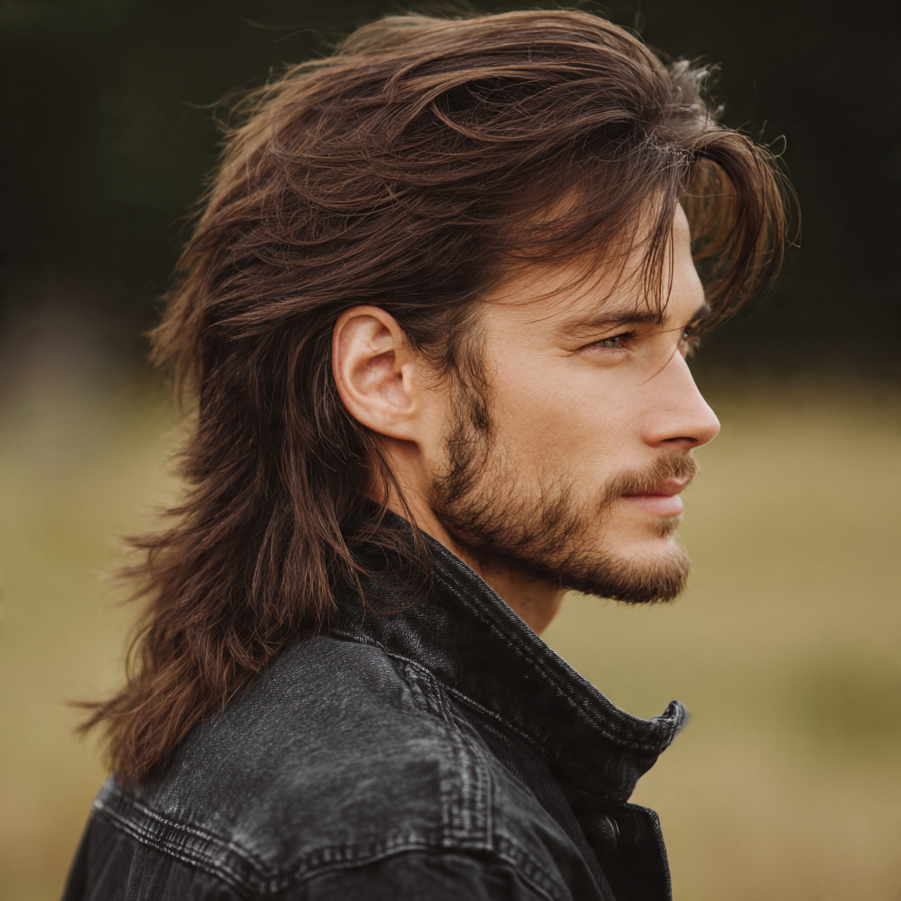 Mullet Hairstyle Mens: 14 Modern Styles and Styling Tips 11 an attractive men having medium length mullet