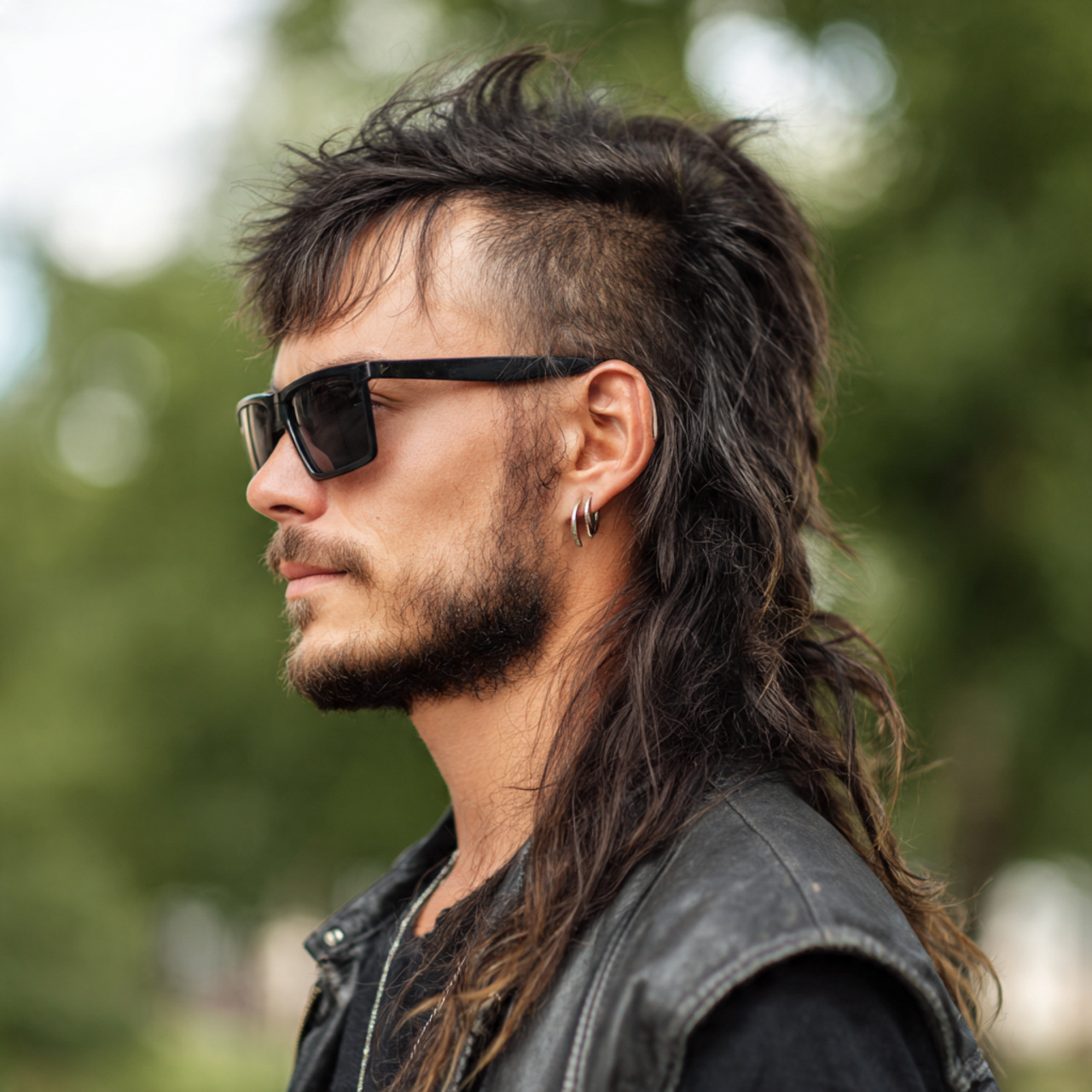 Mullet Hairstyle Mens: 14 Modern Styles and Styling Tips 13 an attractive men having modern shag mullet