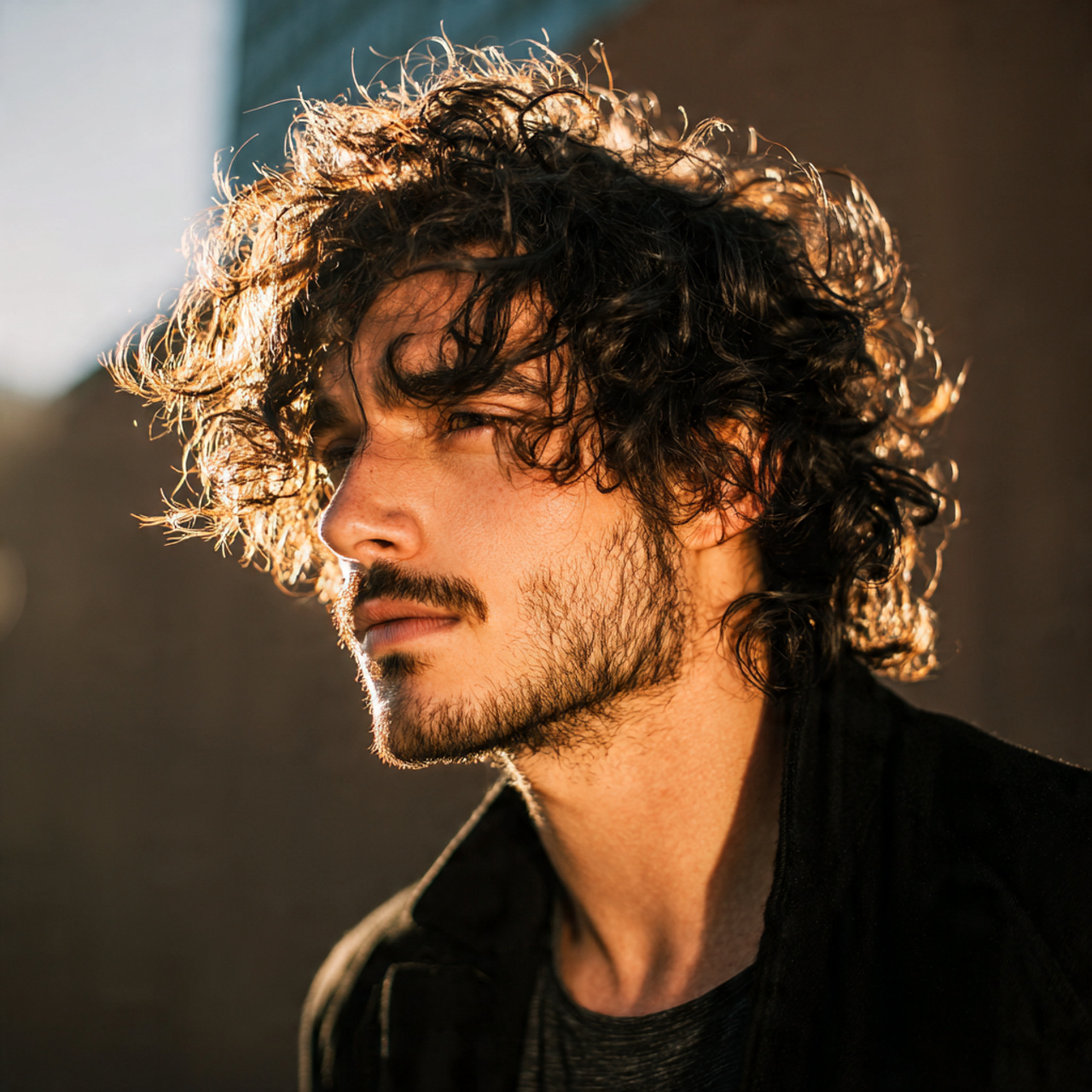 Mullet Hairstyle Mens: 14 Modern Styles and Styling Tips 6 an attractive men having wavy hair mullet