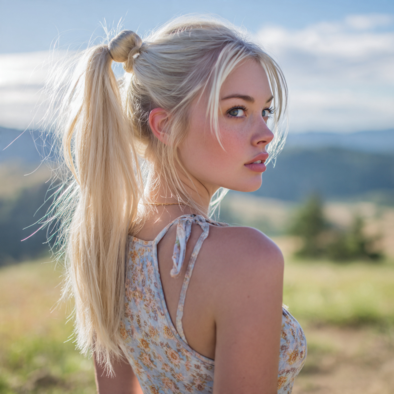 Cute Easy Hairstyles For Teens That Are Quick Stylish and Perfect for Everyday Looks 11 a gorgeous teen having cute easy bubble ponytail h