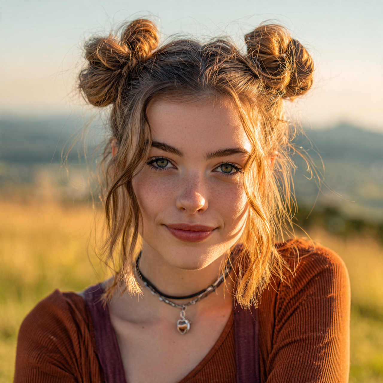 Cute Easy Hairstyles For Teens That Are Quick Stylish and Perfect for Everyday Looks 13 a gorgeous teen having cute easy half up space bun