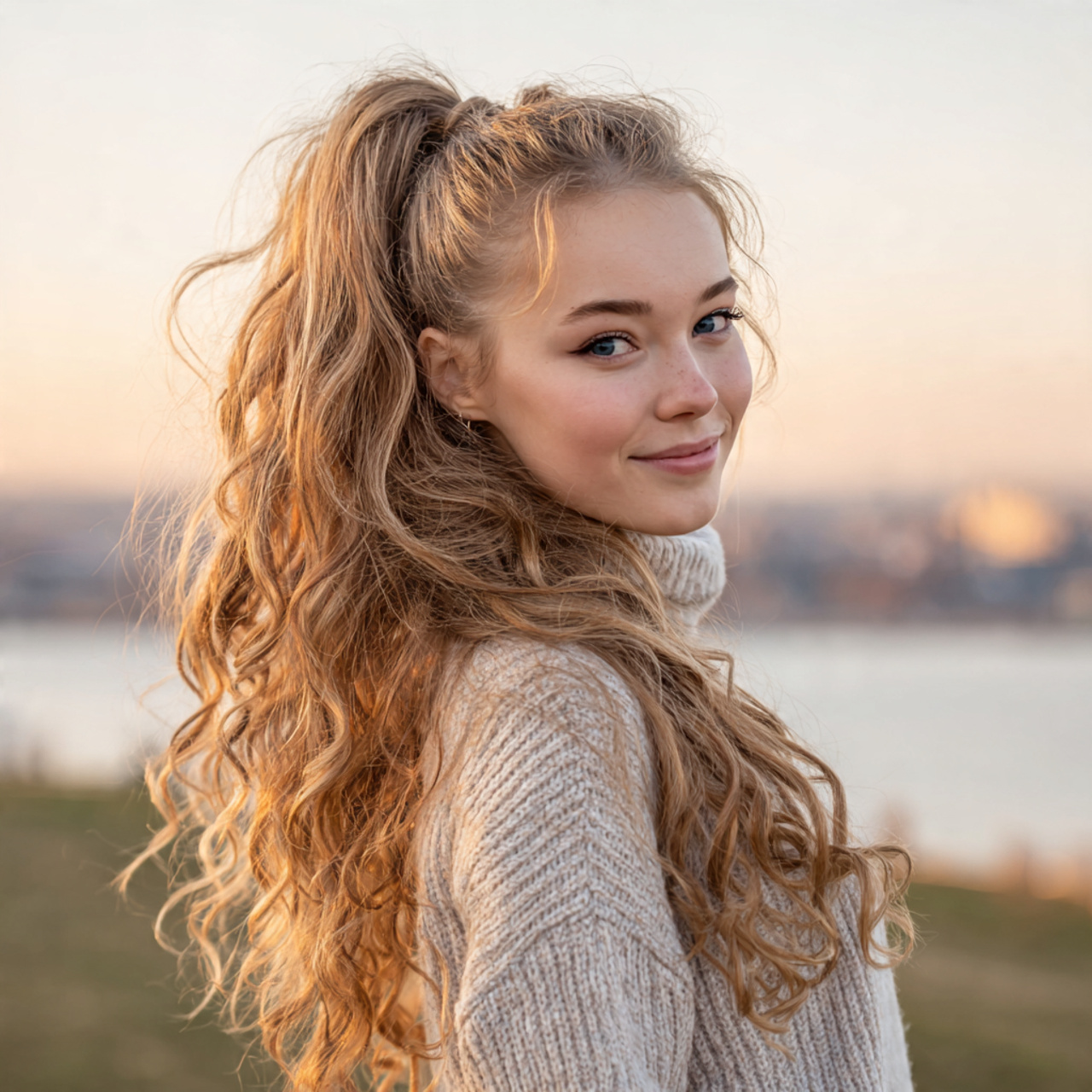 Cute Easy Hairstyles For Teens That Are Quick Stylish and Perfect for Everyday Looks 7 a gorgeous teen having cute easy high ponytail wit