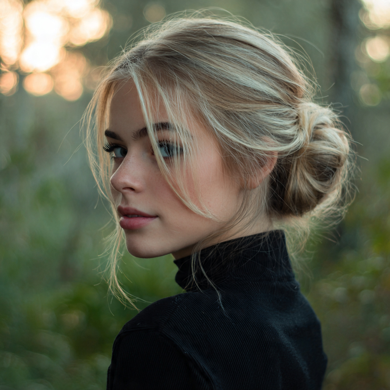 Cute Easy Hairstyles For Teens That Are Quick Stylish and Perfect for Everyday Looks 14 a gorgeous teen having cute easy sleek low bun hai