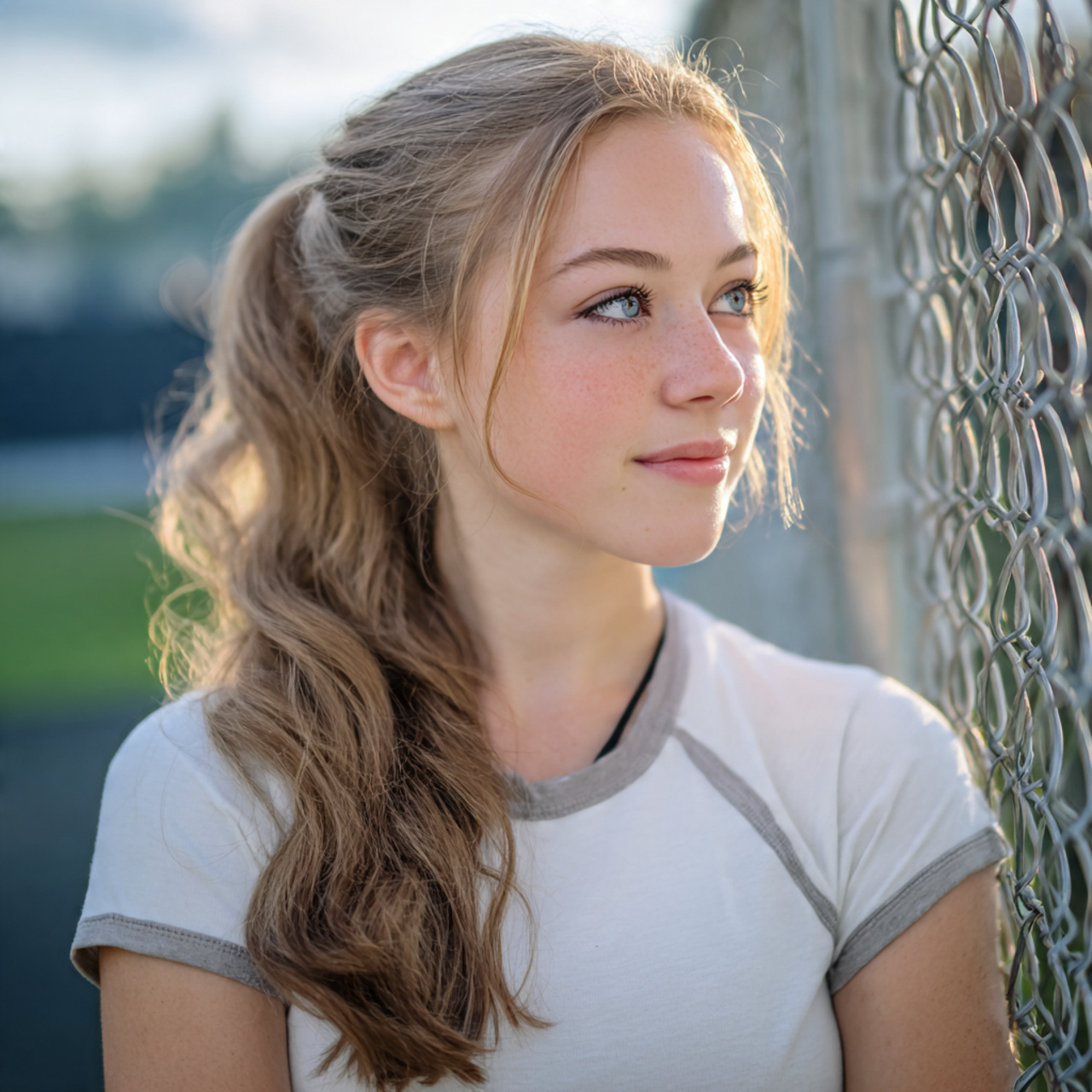 a school teen having quick easy cute casual side p