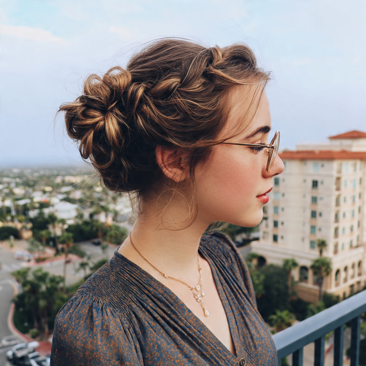 a school teen having quick easy cute loose low sch