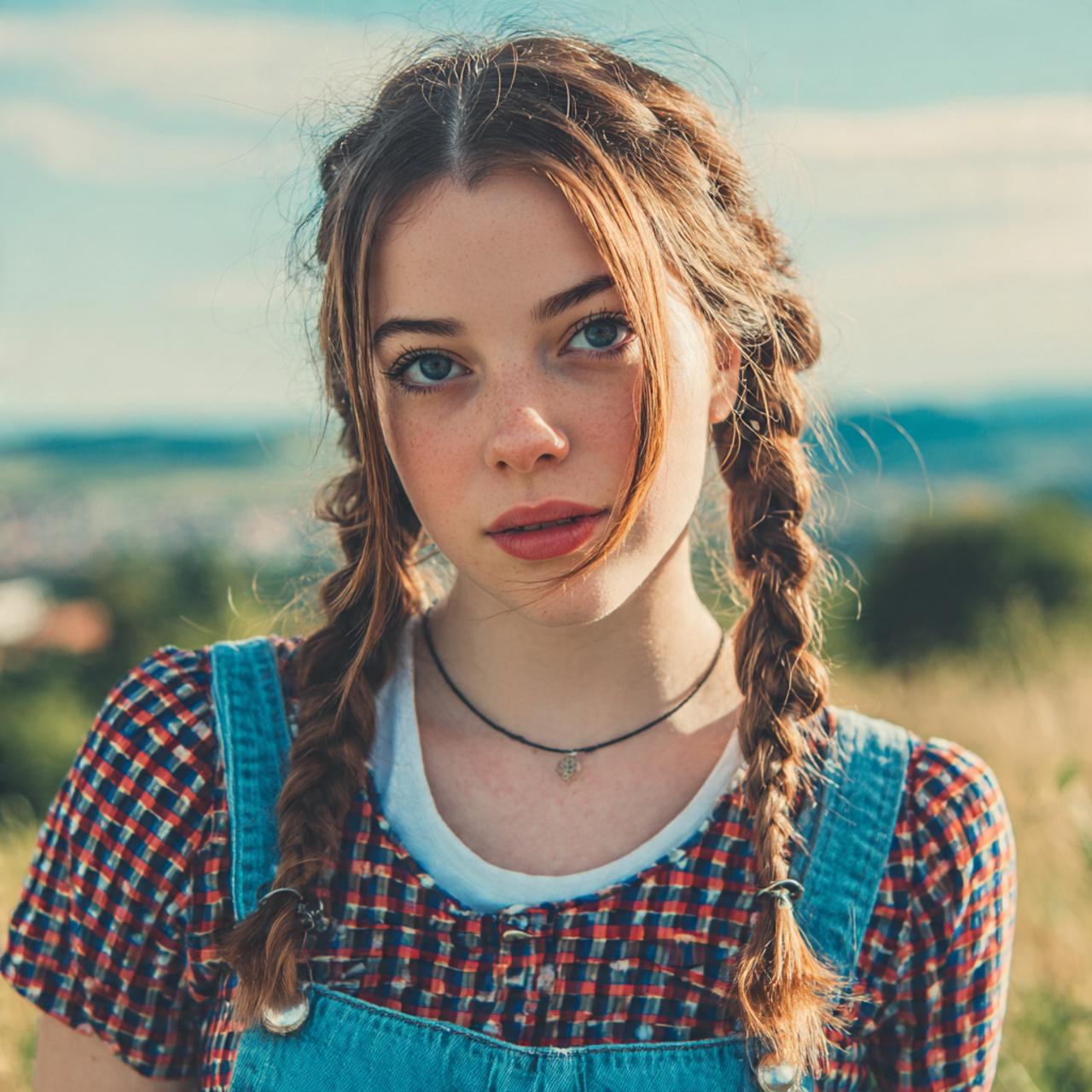 a school teen having quick easy cute simple double