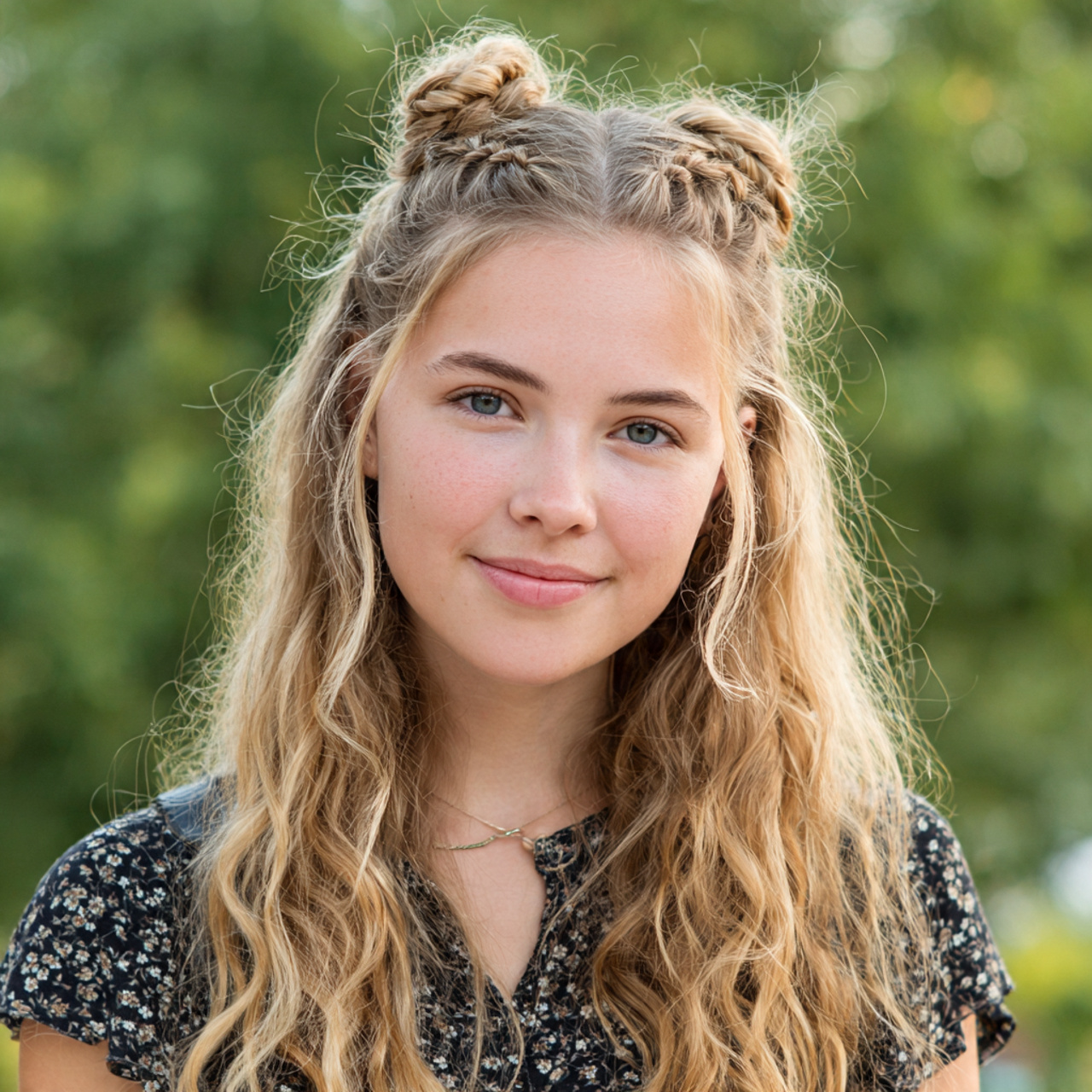 a school teen having quick easy cute simple half u