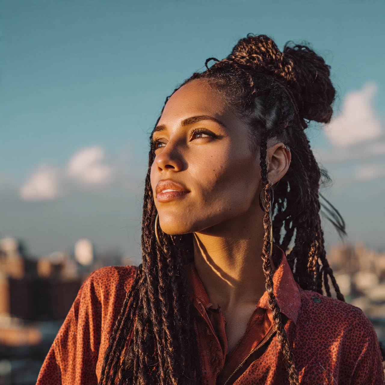 Easy Hairstyles Black Women: Simple Styles for Everyday Beauty 7 an attractive black woman having easy loose box br