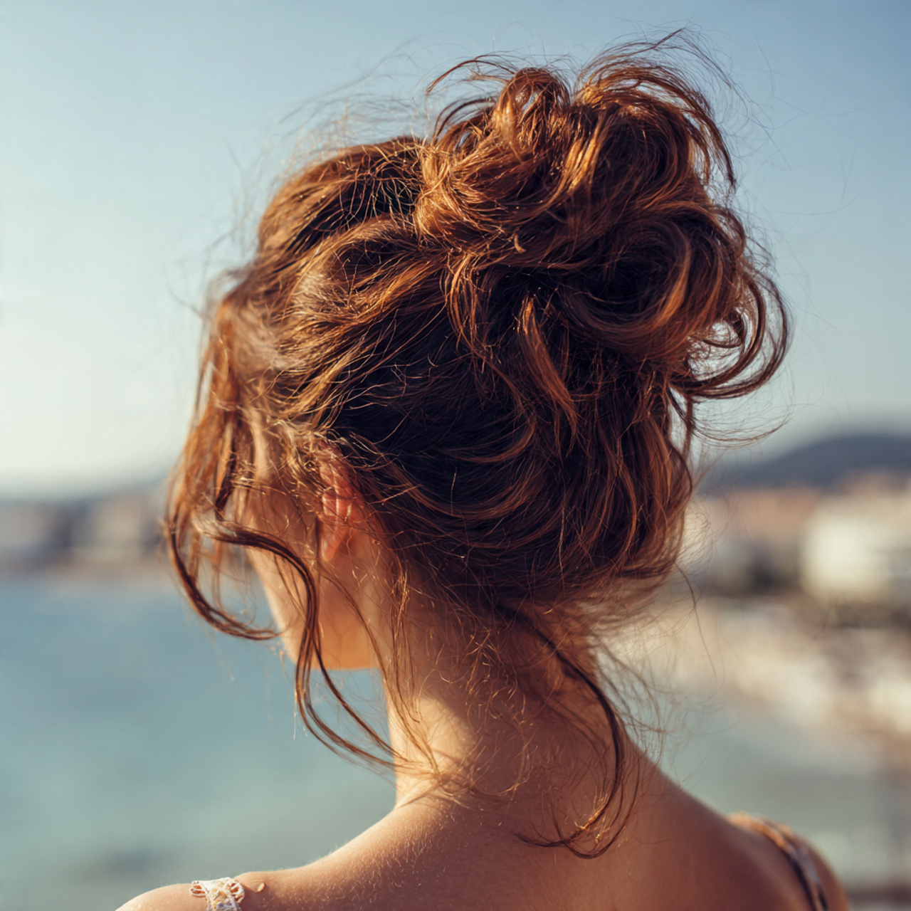 Easy Messy Hairstyles: Effortless Styles That Still Look Stylish 1 an attractive woman having easy messy loose messy