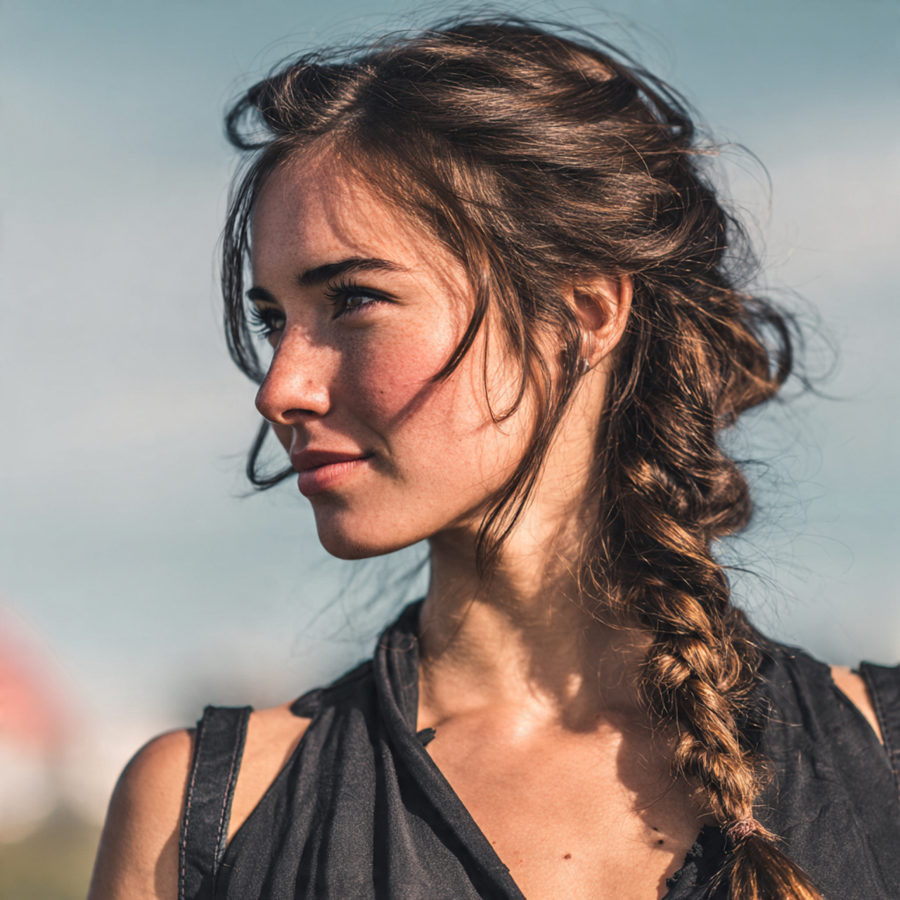 Easy Messy Hairstyles: Effortless Styles That Still Look Stylish 5 an attractive woman having easy messy messy side b