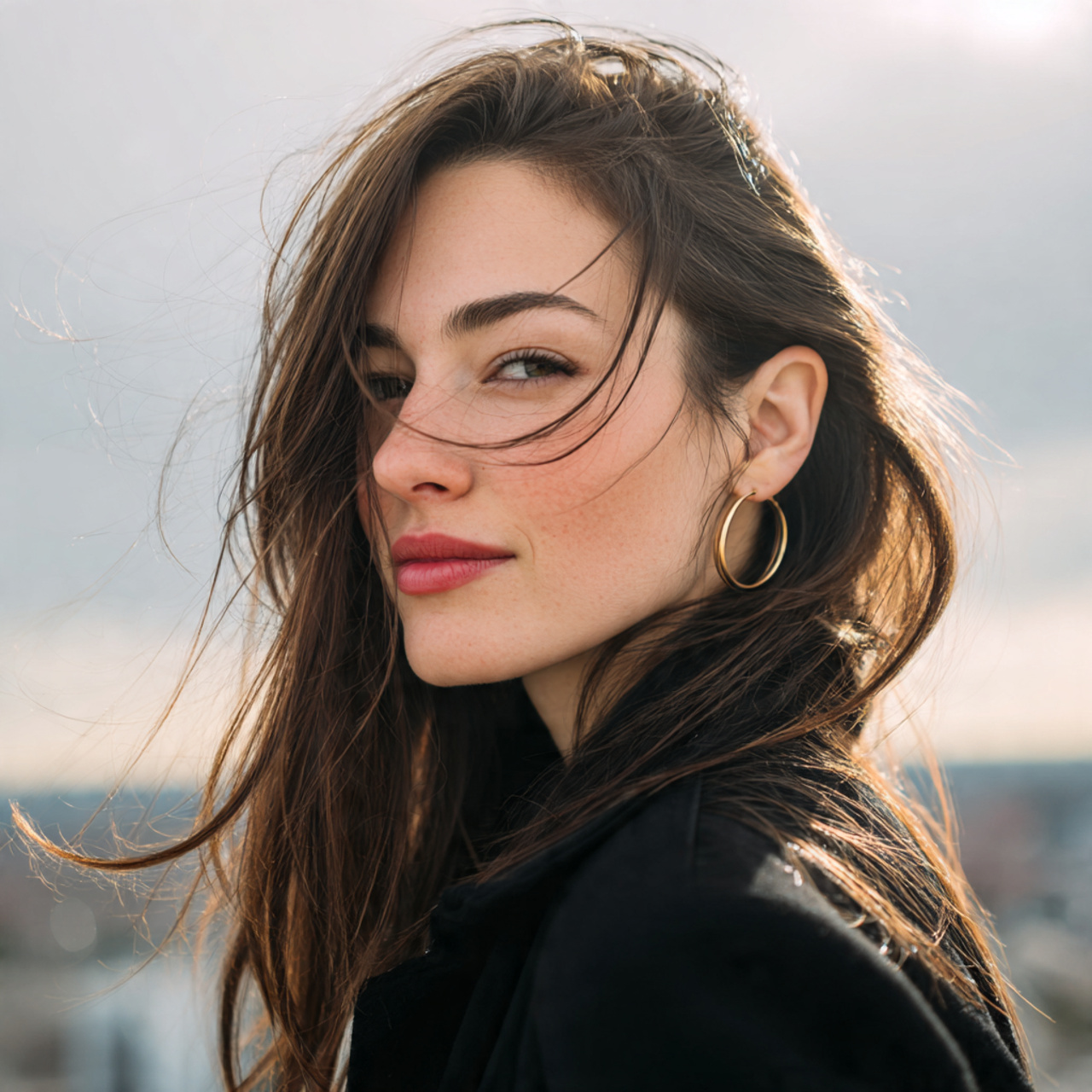 12 Easy Hairstyles For Fine Hair That Add Volume and Style Effortlessly 7 an attractive woman having easy side parted straig