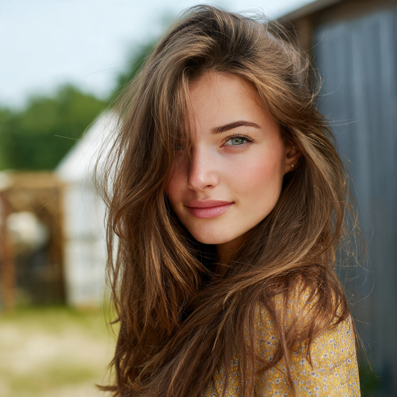 12 Easy Hairstyles For Fine Hair That Add Volume and Style Effortlessly 9 an attractive woman having easy soft curtain layer 1