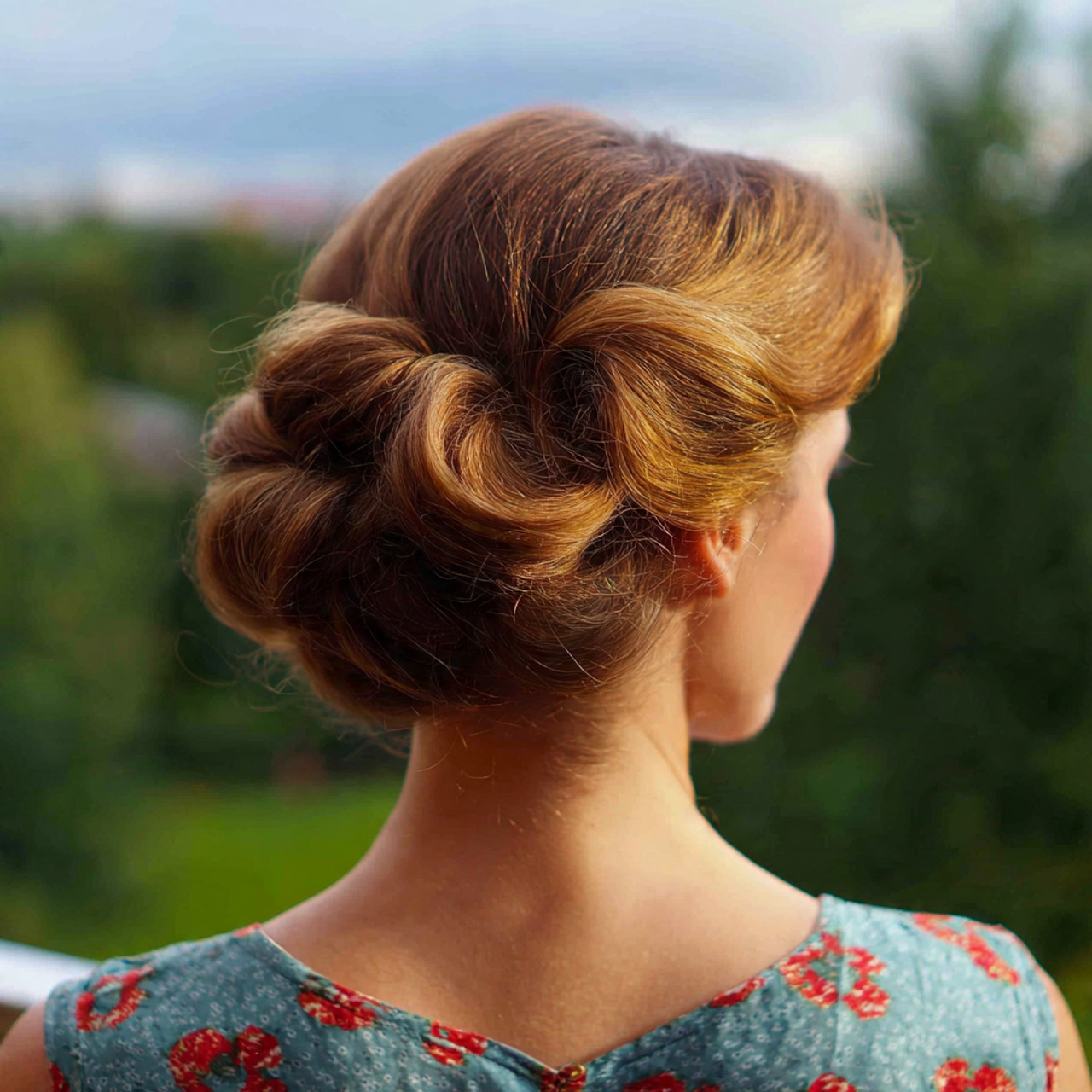 an attractive woman having easy vintage vintage tu