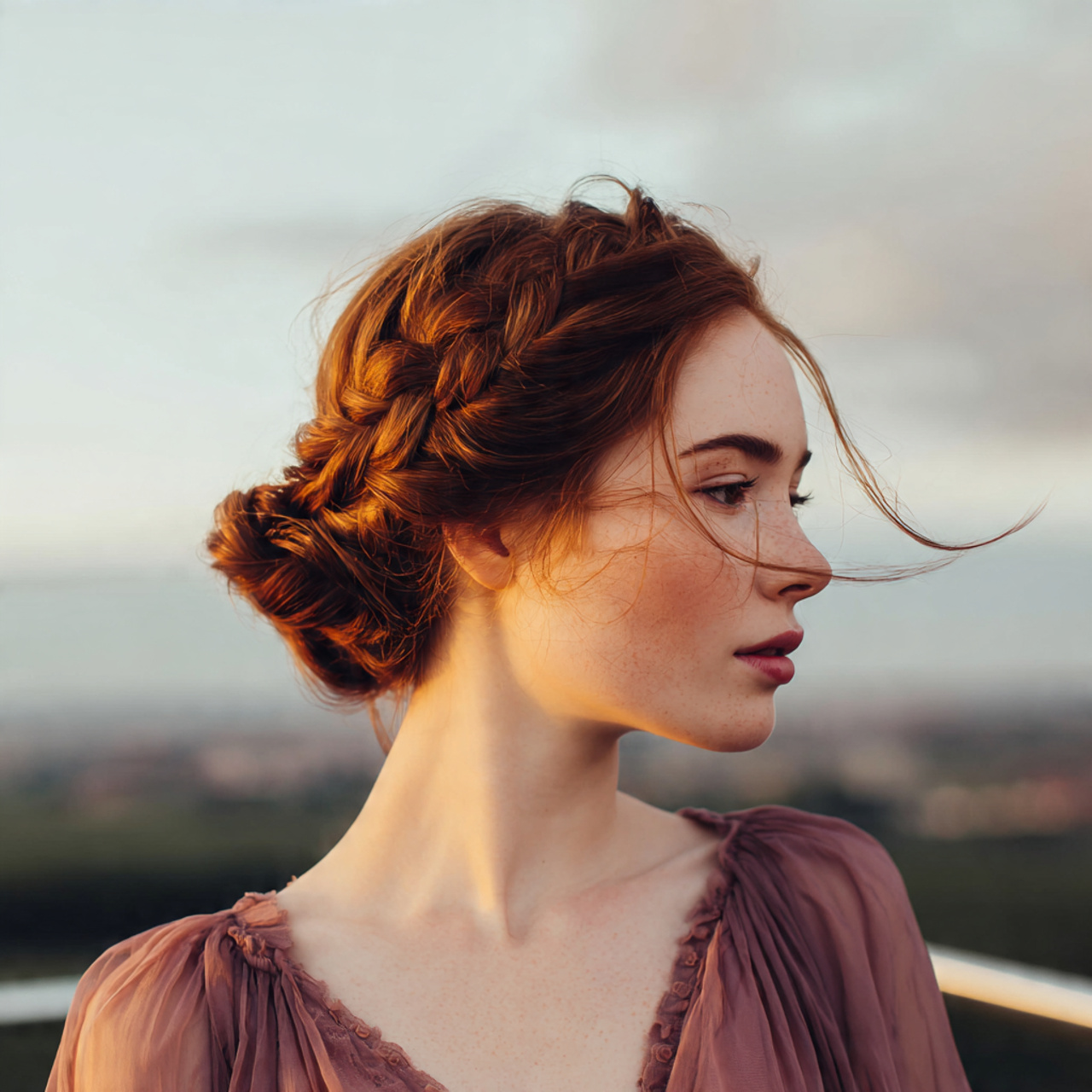 Hairstyles To Keep Hair Out Of Your Face: Easy Hairstyles for Everyday Comfort 11 an attractive woman having low braided bun hairsty