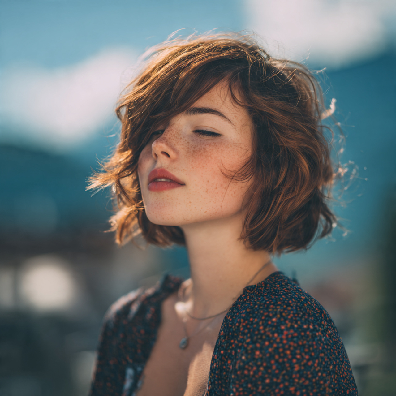 an attractive woman having low maintenance hush cu