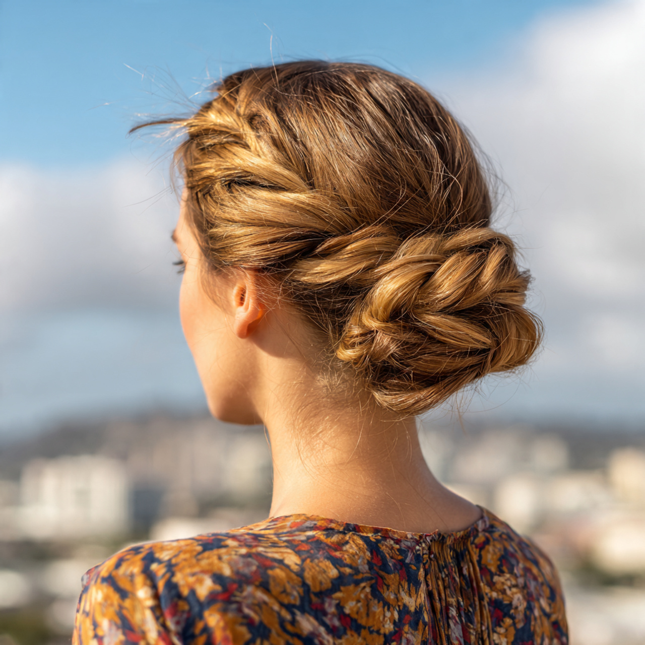 an attractive woman having quick and easy low brai