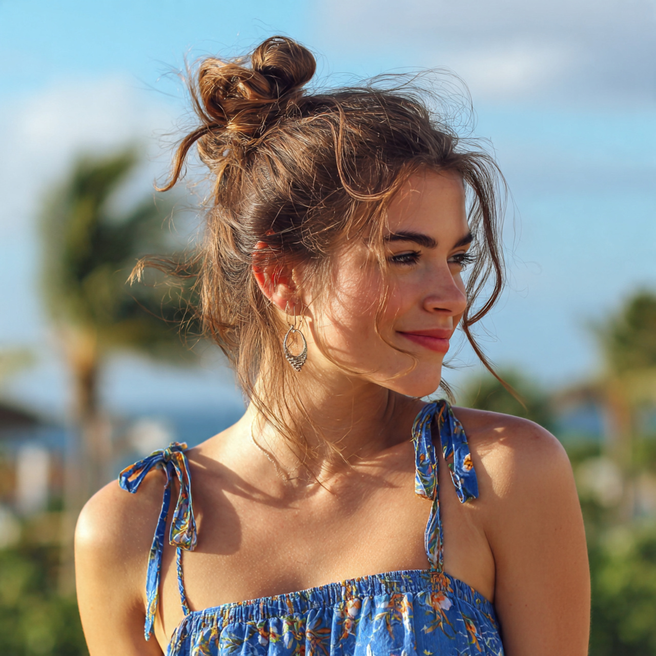 an attractive woman having quick and easy mini top