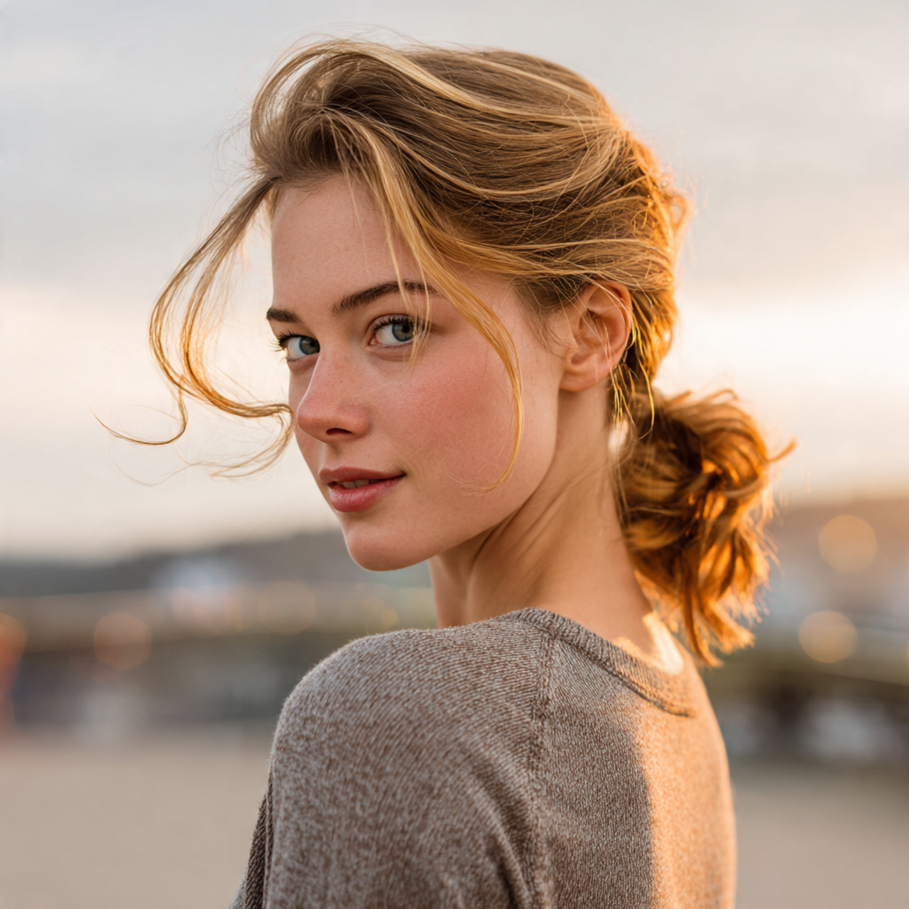 an attractive woman having quick easy low mini pon