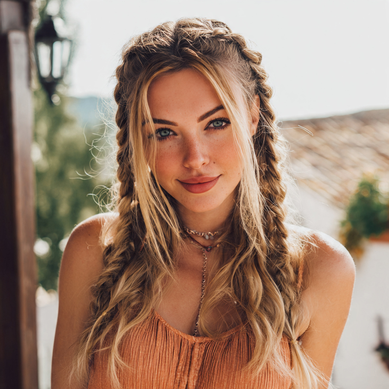 an attractive woman having quick easy mini side br 1