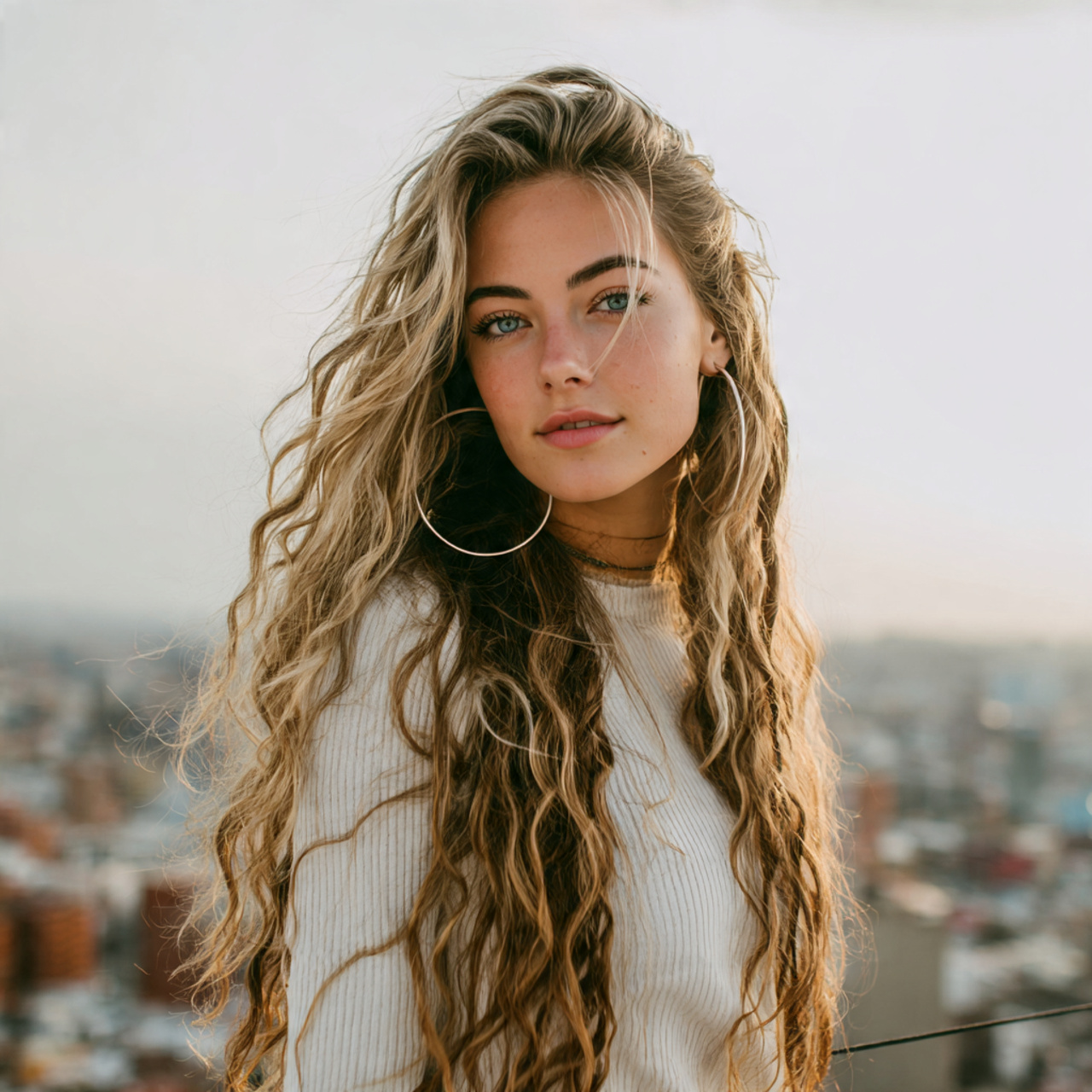 Easy Curled Hairstyles: 13 Simple Looks You Can Try Anytime 6 an attractive woman with curled ends only hair wit