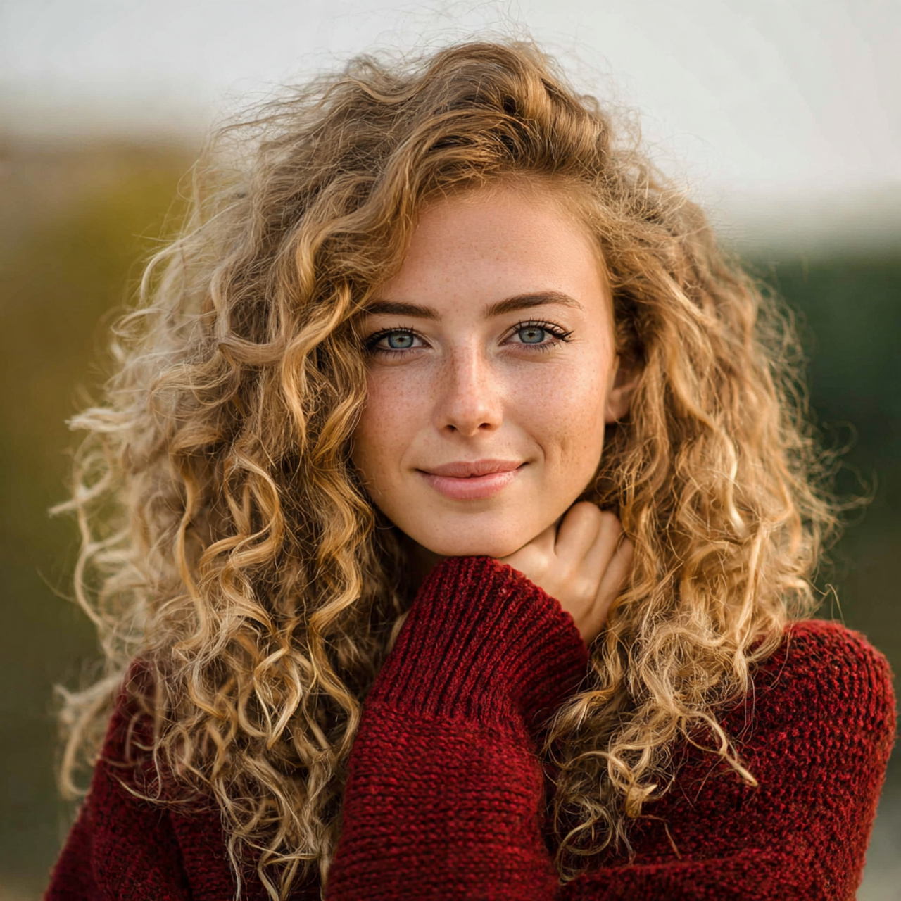 Easy Curled Hairstyles: 13 Simple Looks You Can Try Anytime 9 an attractive woman with natural air dried curls h