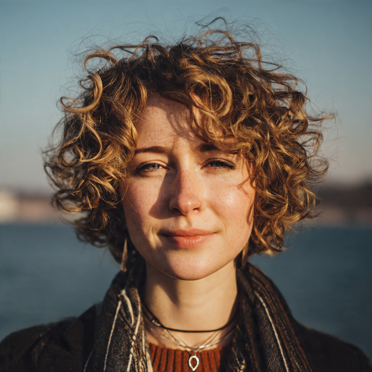 Easy Curled Hairstyles: 13 Simple Looks You Can Try Anytime 7 an attractive woman with short curly bob hair with