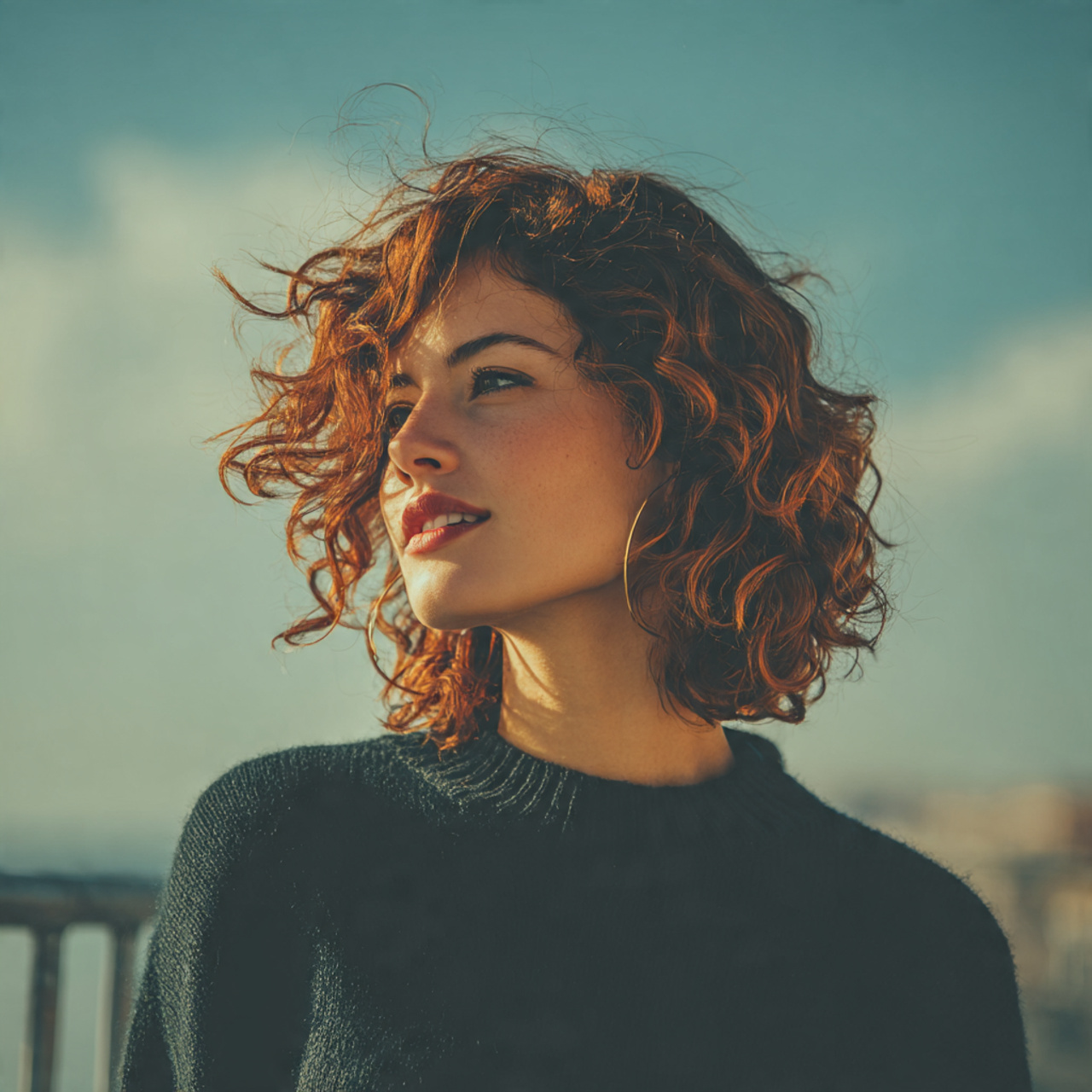 Easy Curled Hairstyles: 13 Simple Looks You Can Try Anytime 5 an attractive woman with side swept curls hair wit