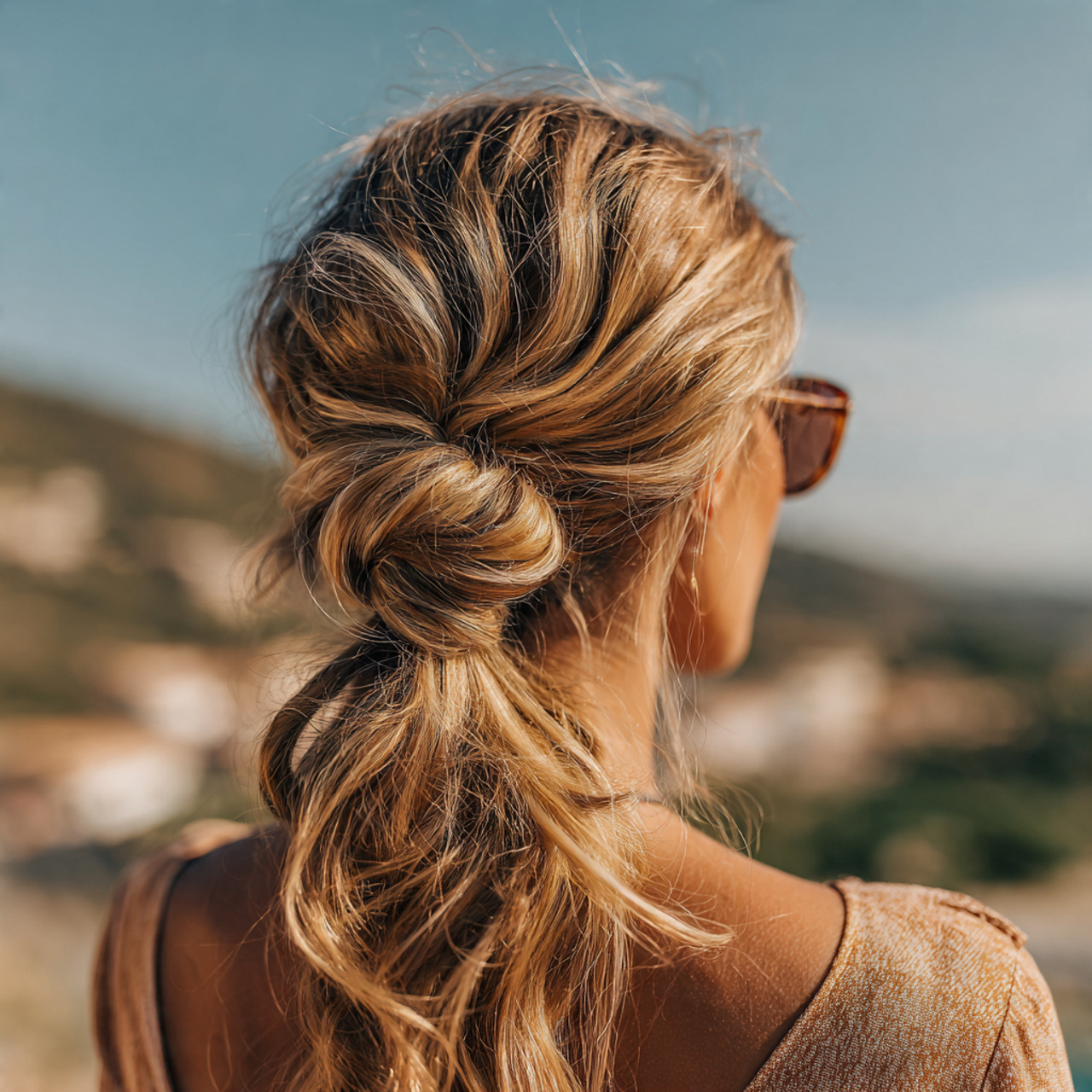 14 Cute Easy Hairstyles for Busy Mornings and Everyday Wear 12 an attractive women having cute loose low knot hai