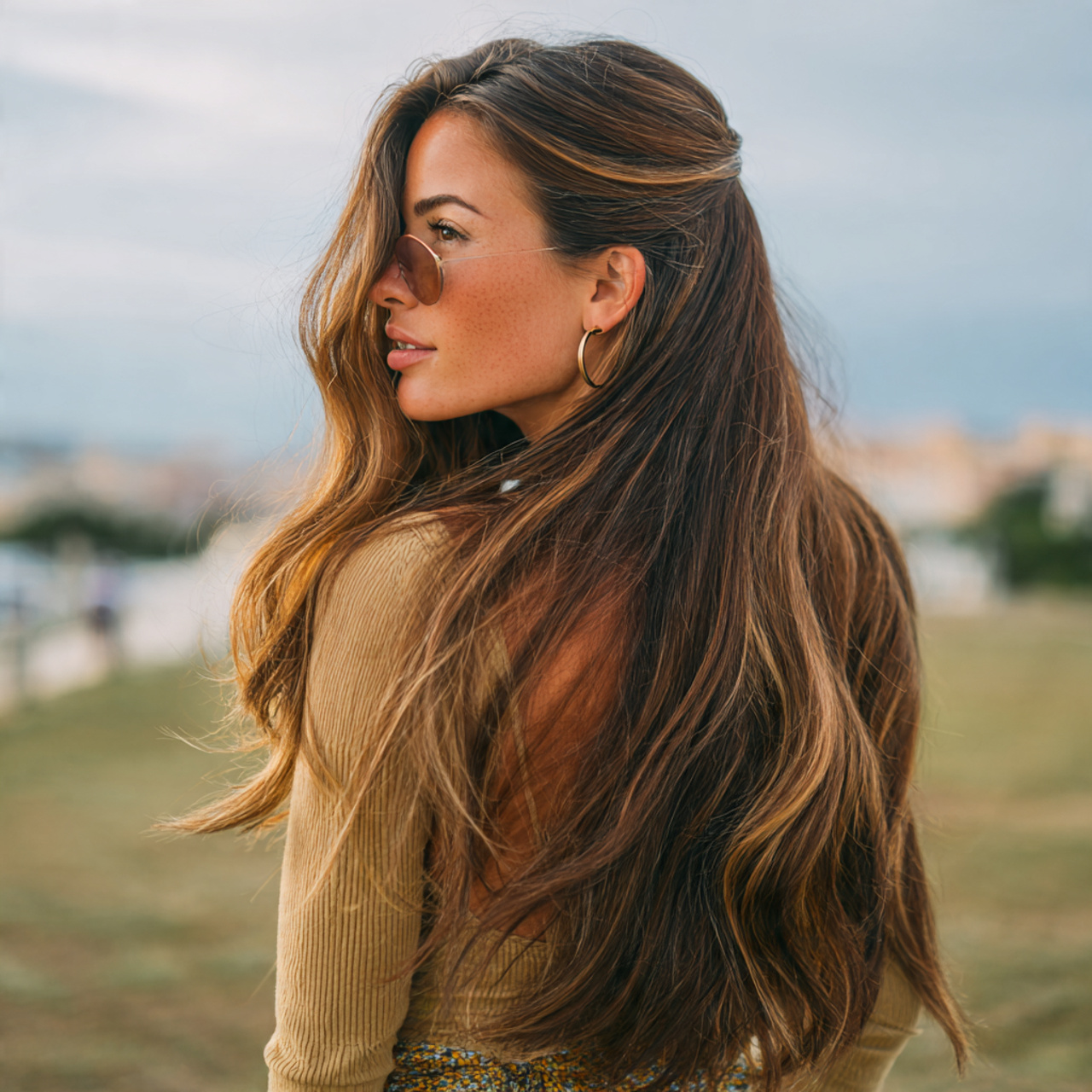 Easy Hairstyles For Beginners: 10 Quick and Stylish Looks for Everyday Life 10 an attractive women having easy beginner clipped b