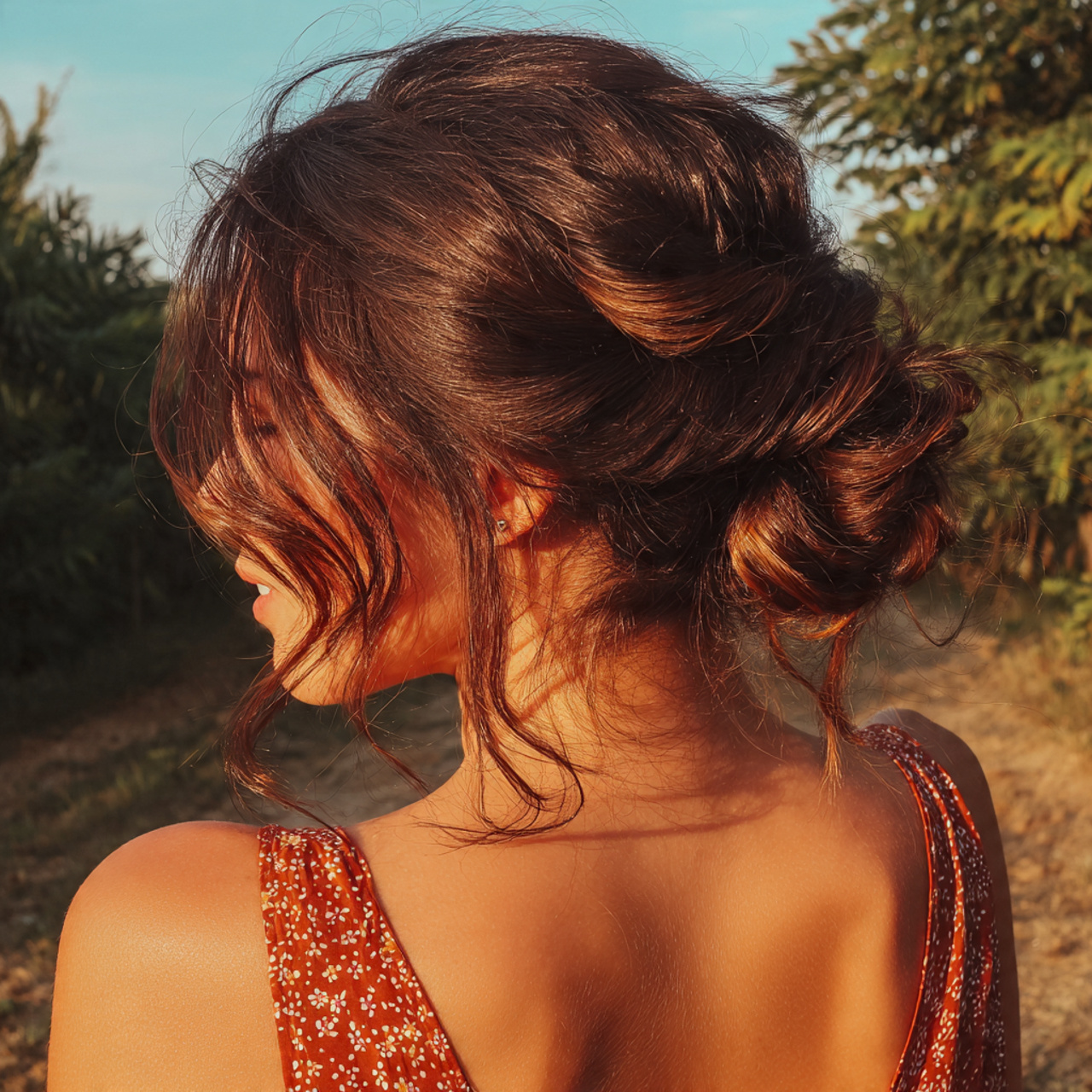 Easy Hairstyles For Beginners: 10 Quick and Stylish Looks for Everyday Life 7 an attractive women having easy beginner low twist